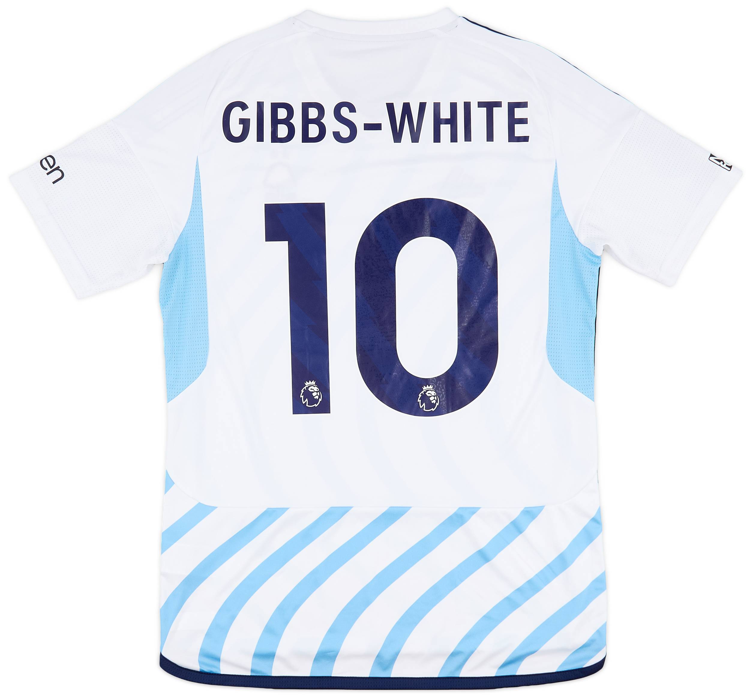 2023-24 Nottingham Forest Match Issue Away Shirt Gibbs-White #10