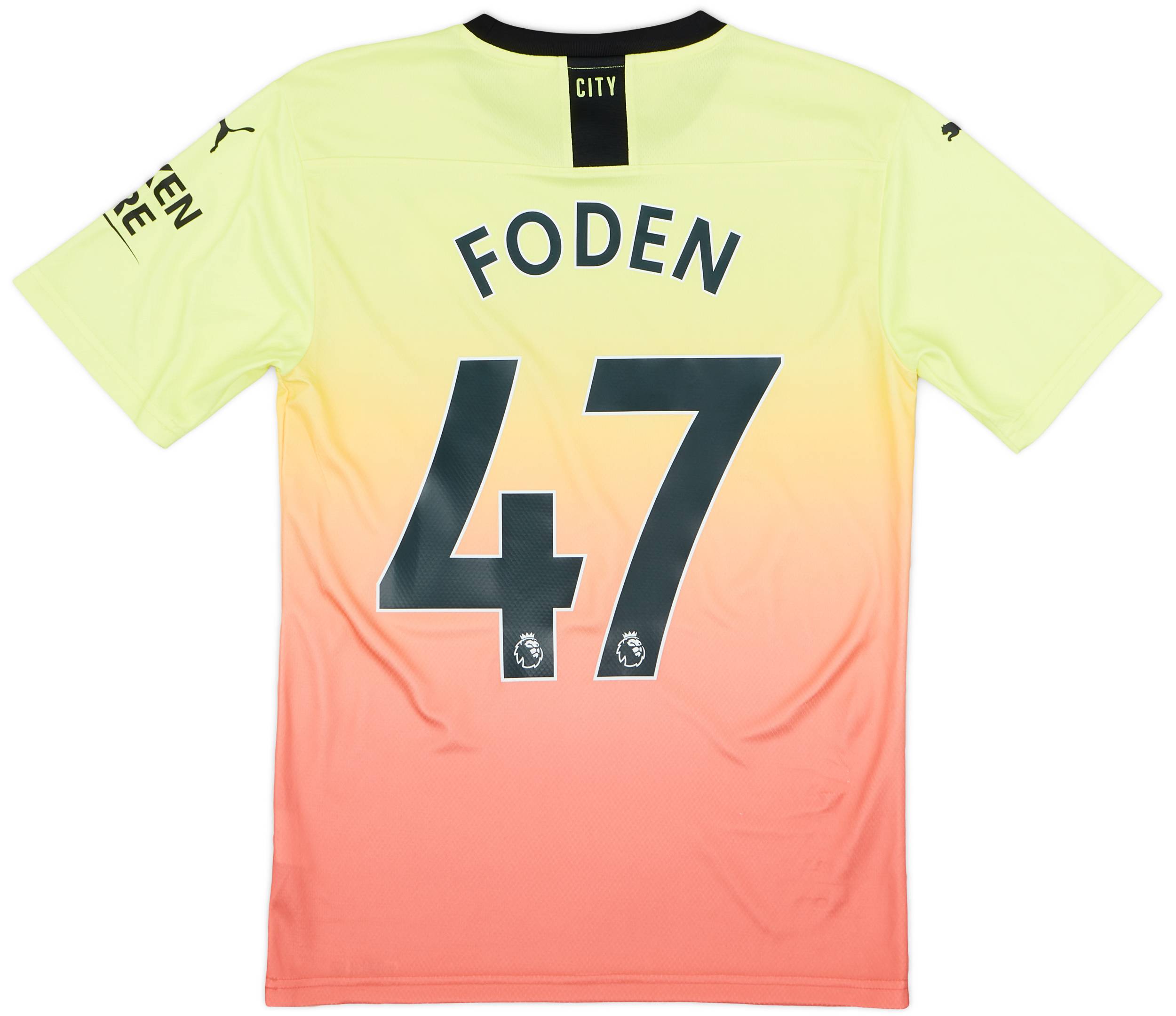 2019-20 Manchester City Third Shirt Foden #47 - 8/10 - (S)