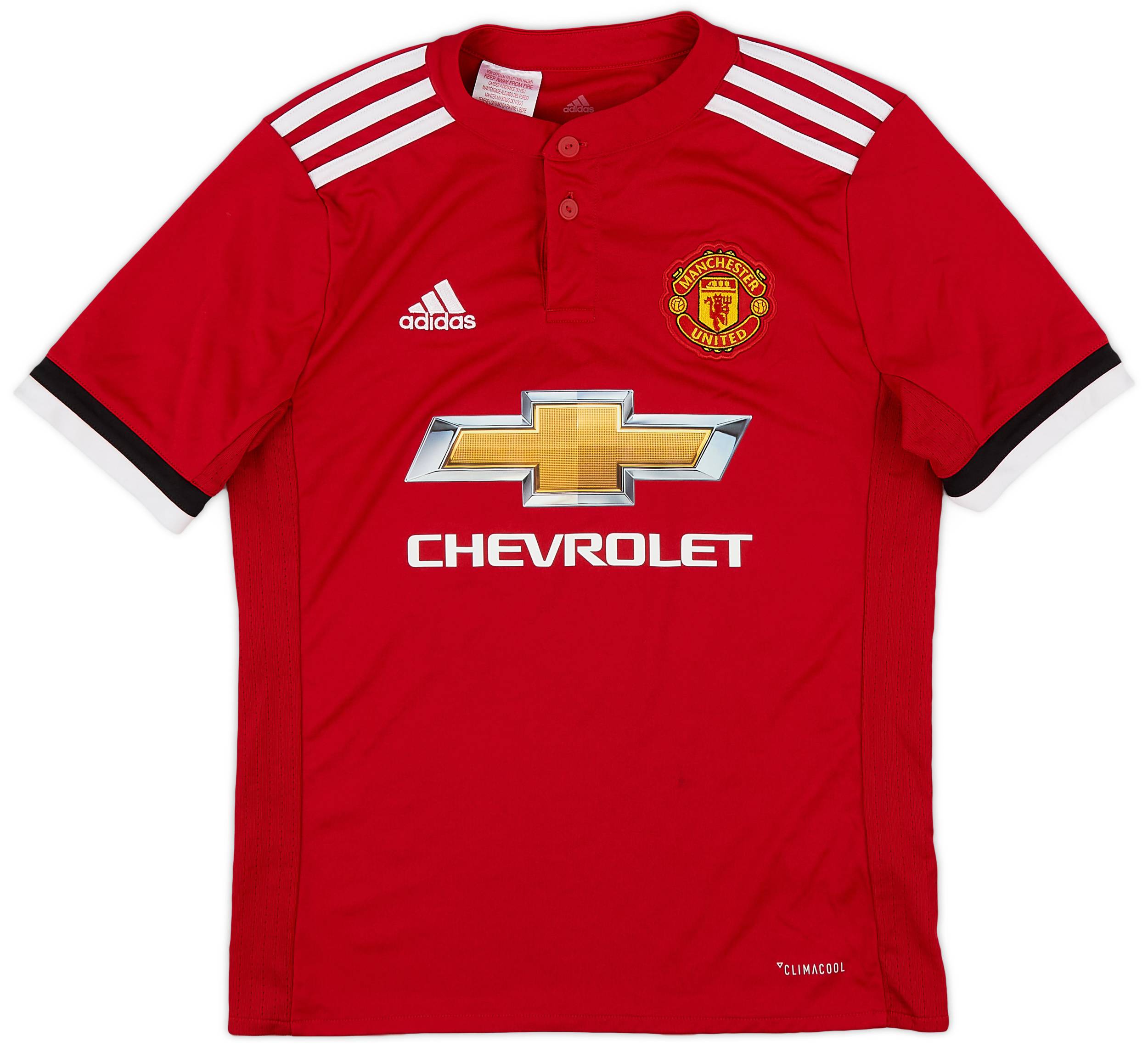 2017-18 Manchester United Home Shirt - 9/10 - (M.Boys)