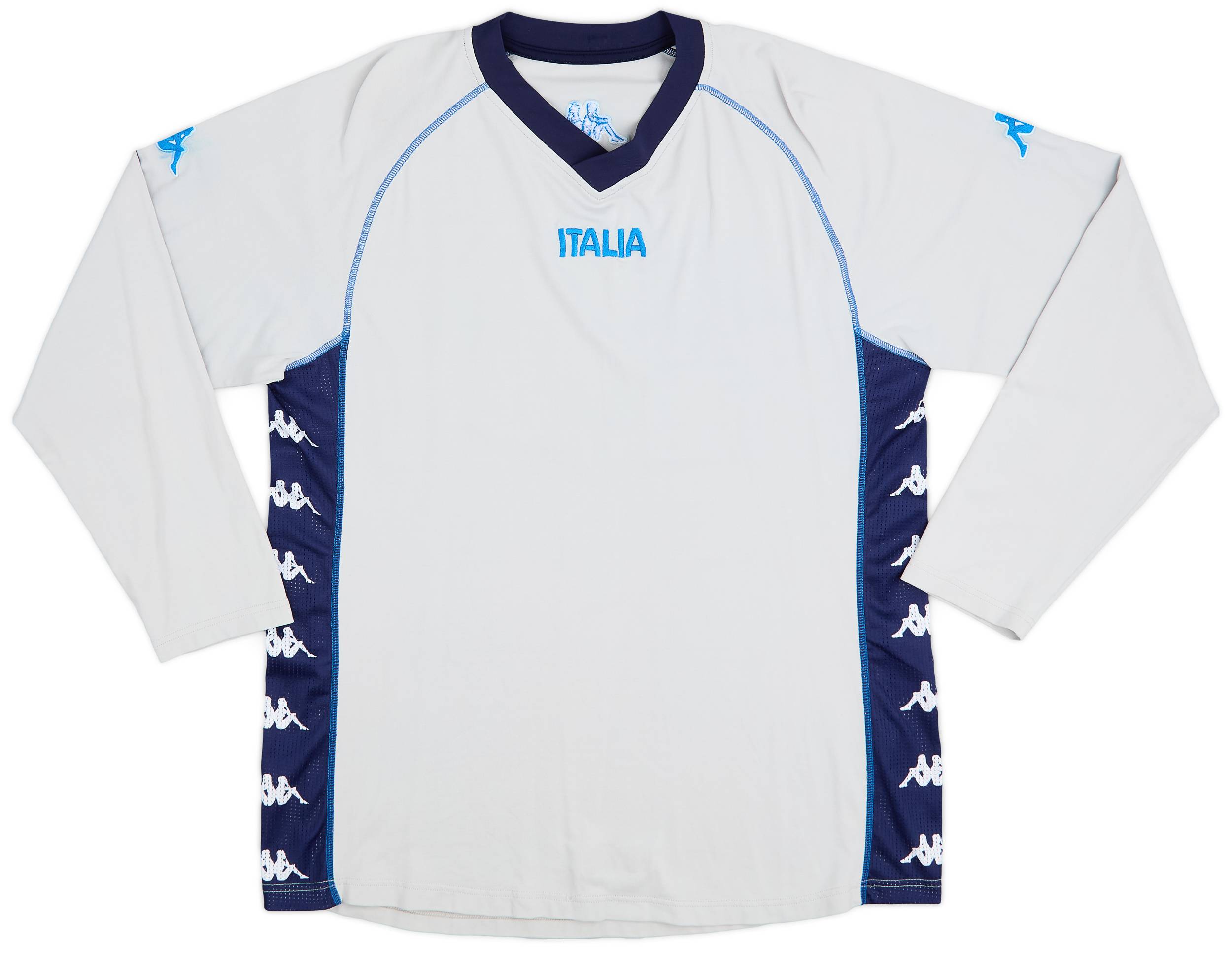 2000-01 Italy Kappa Training L/S Shirt - 8/10 - (XL)