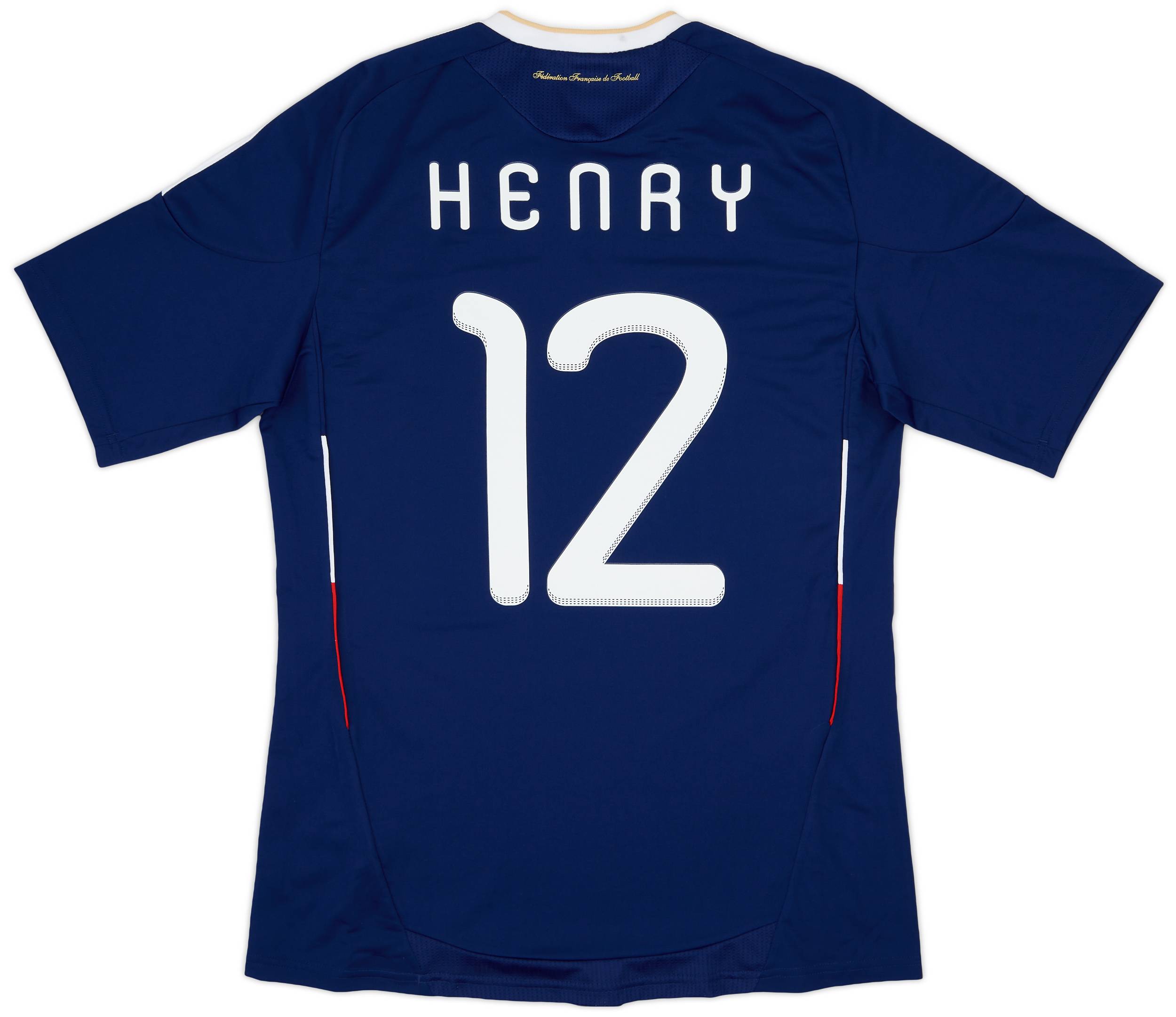 2009-10 France Home Shirt Henry #12 (M)