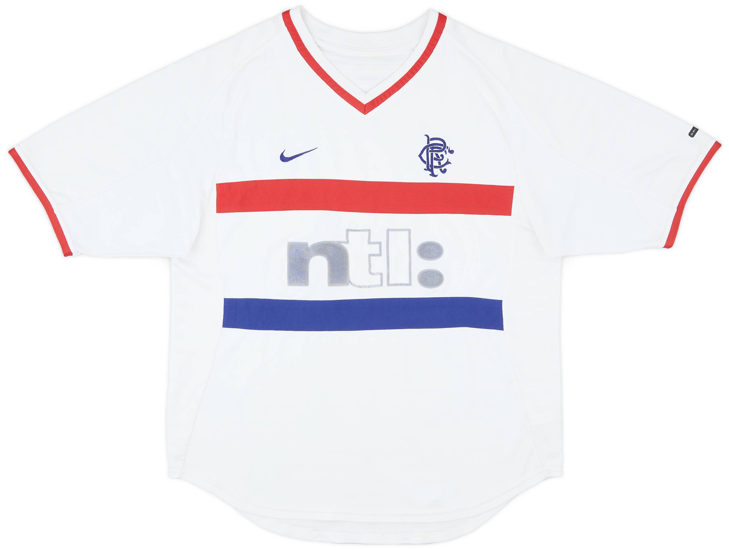 2000-01 Rangers Away Shirt - 4/10 - (M)
