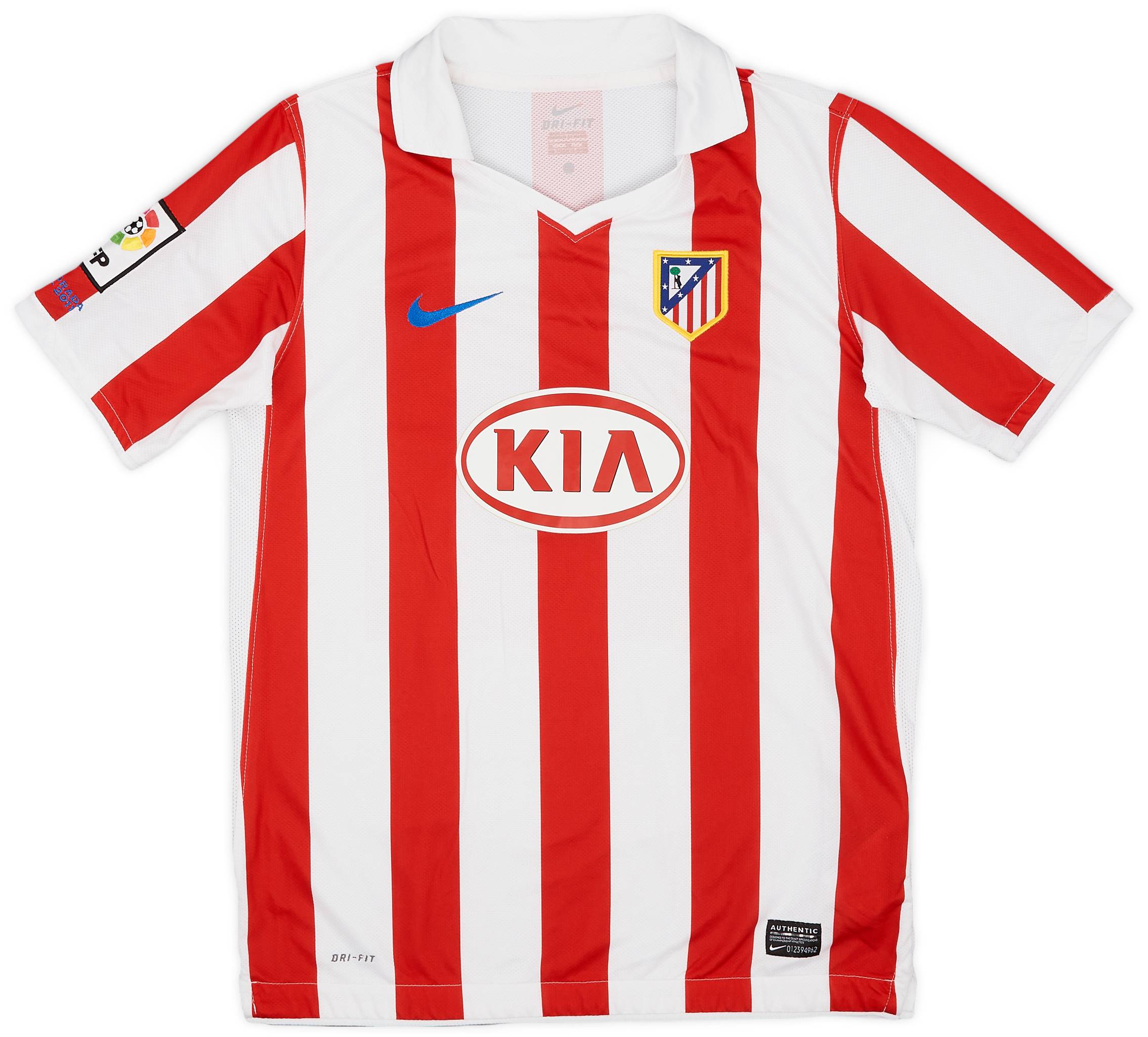 2010-11 Atletico Madrid Home Shirt - 8/10 - (XL.Boys)