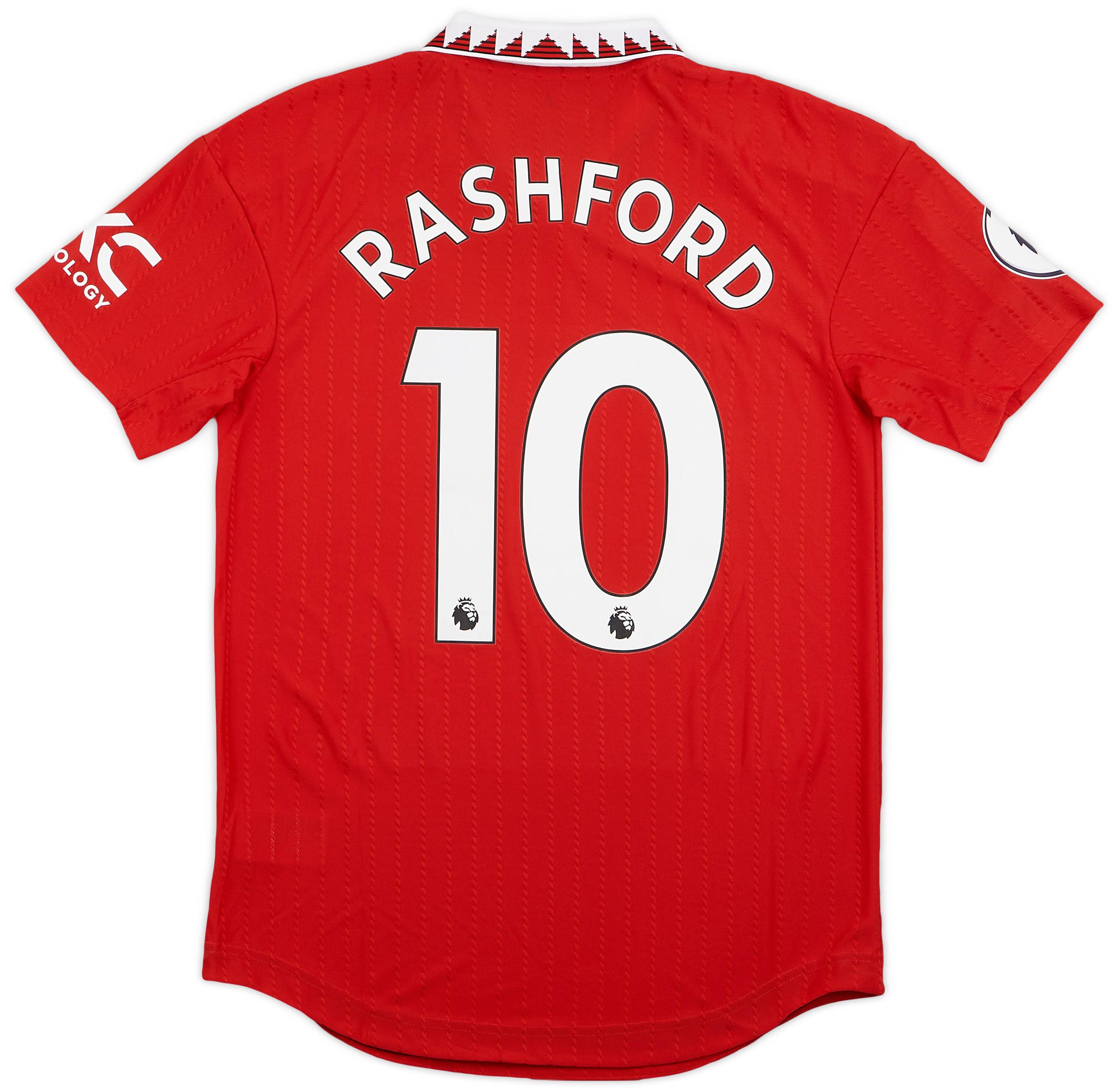 2022-23 Manchester United Authentic Home Shirt Rashford #10 (S)