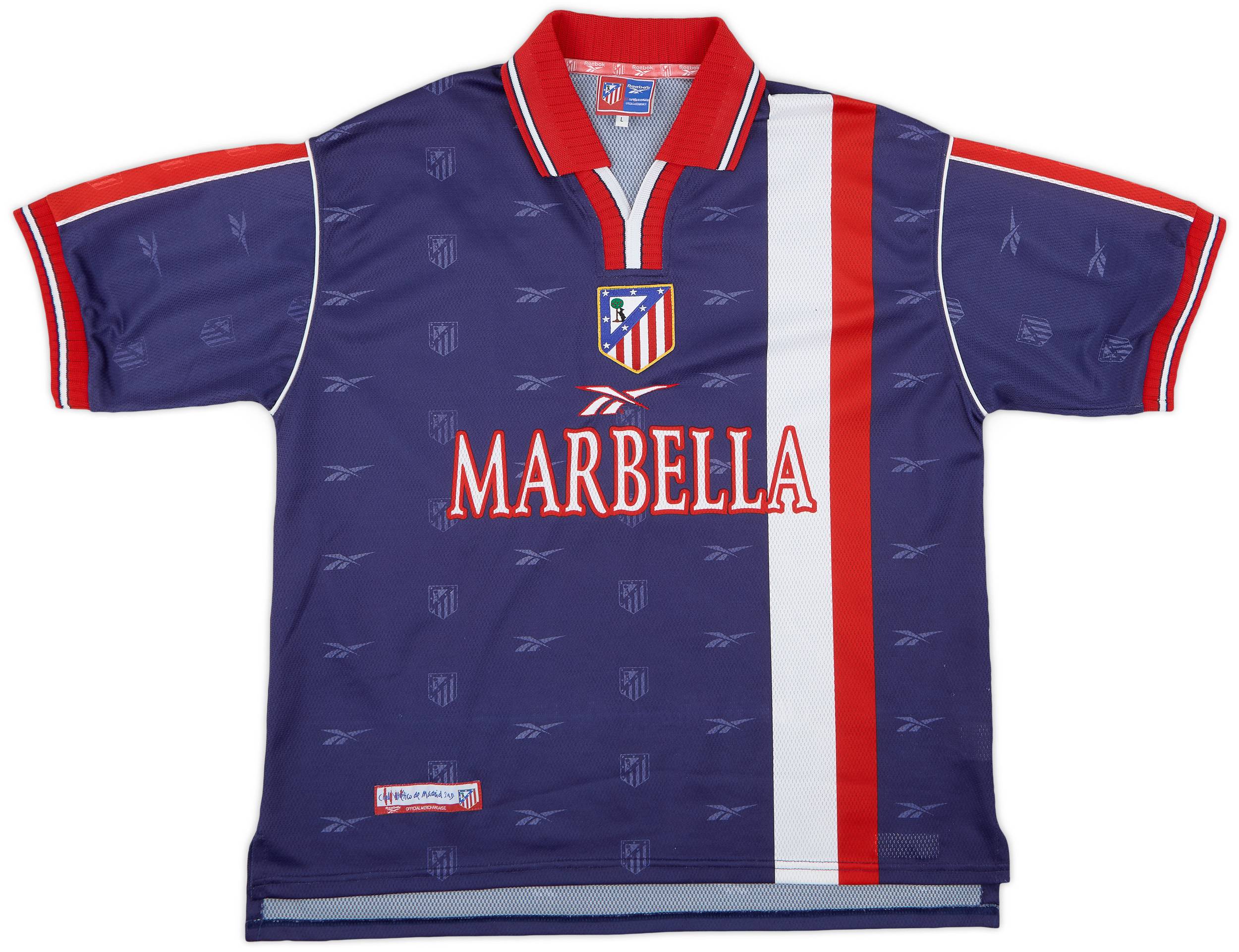 1998-99 Atletico Madrid Away Shirt - 9/10 - (L)
