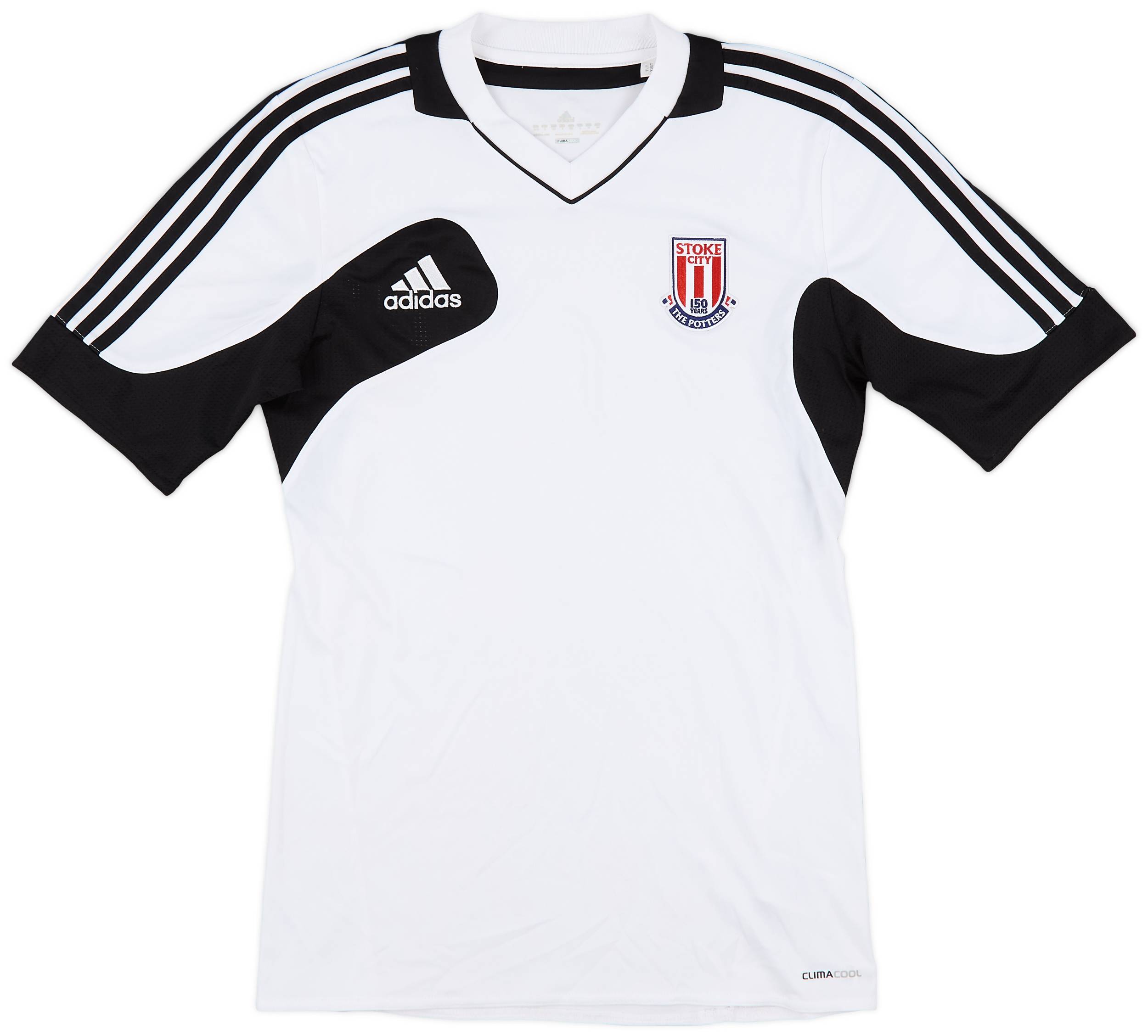 2011-12 Stoke City adidas Training Shirt - 9/10 - (S)