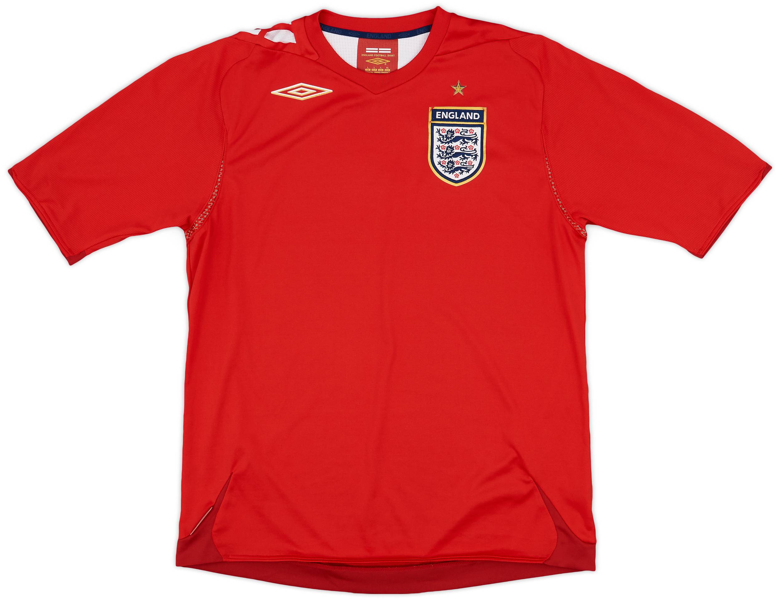 2006-08 England Away Shirt - 5/10 - (L)
