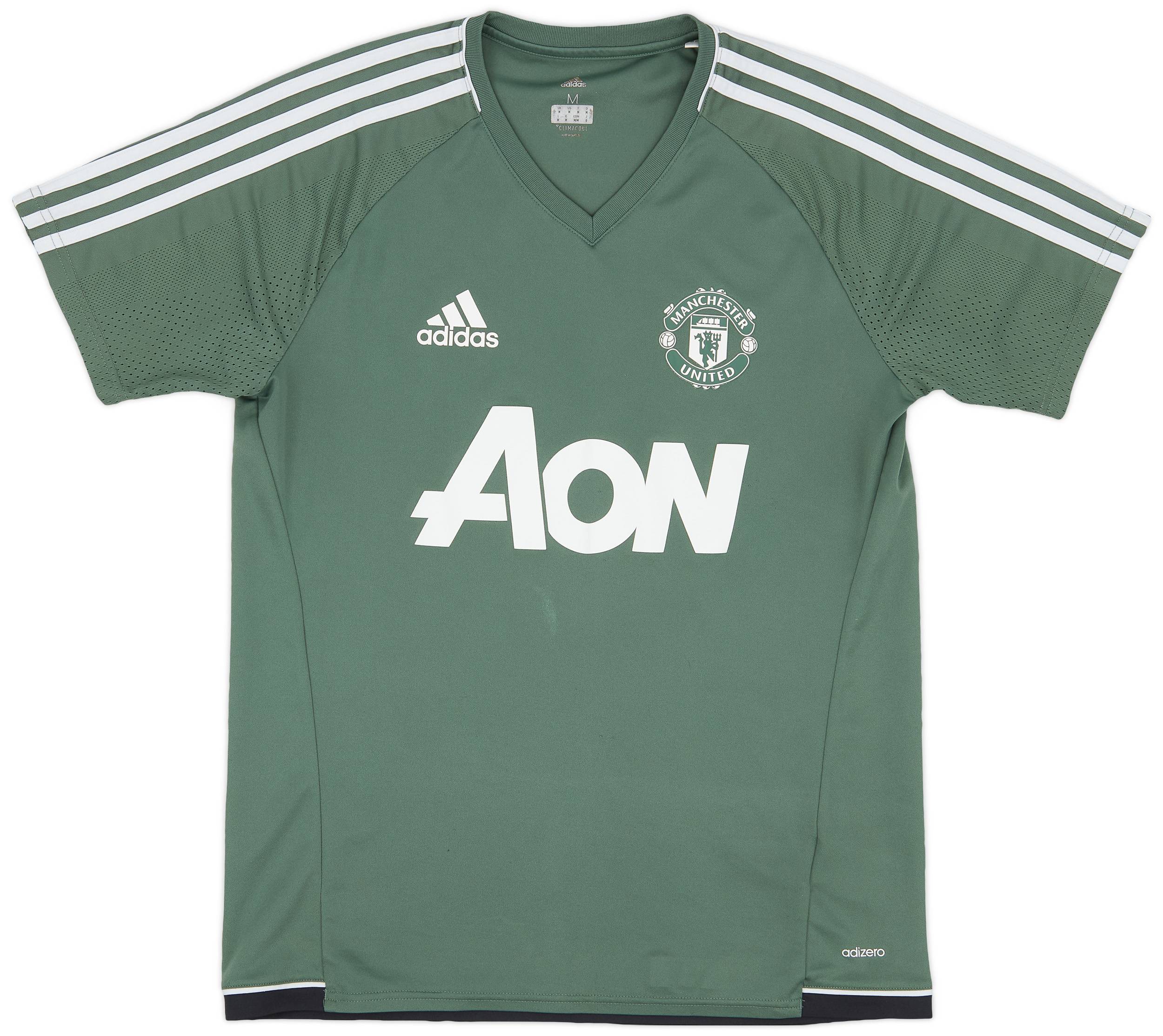 2017-18 Manchester United adizero Training Shirt - 8/10 - (M)