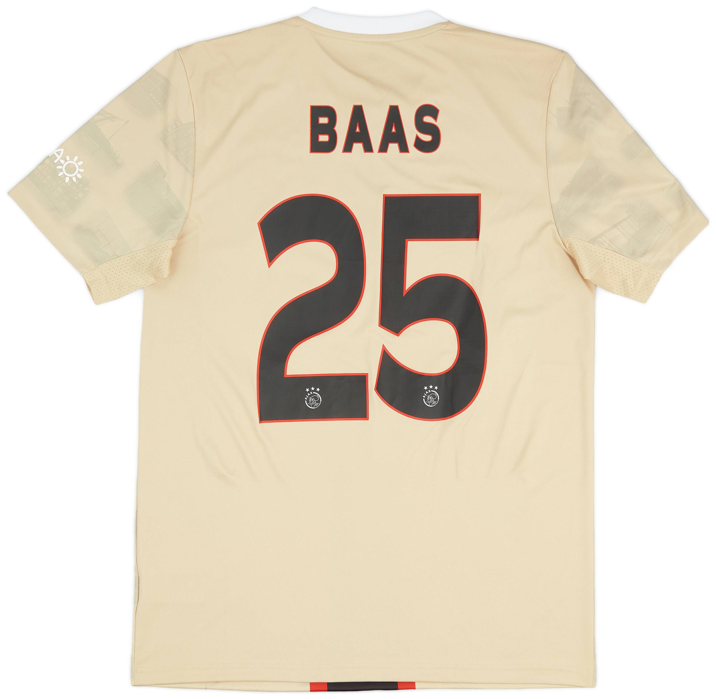 2022-23 Ajax Match Issue Europa League Third Shirt Baas #25