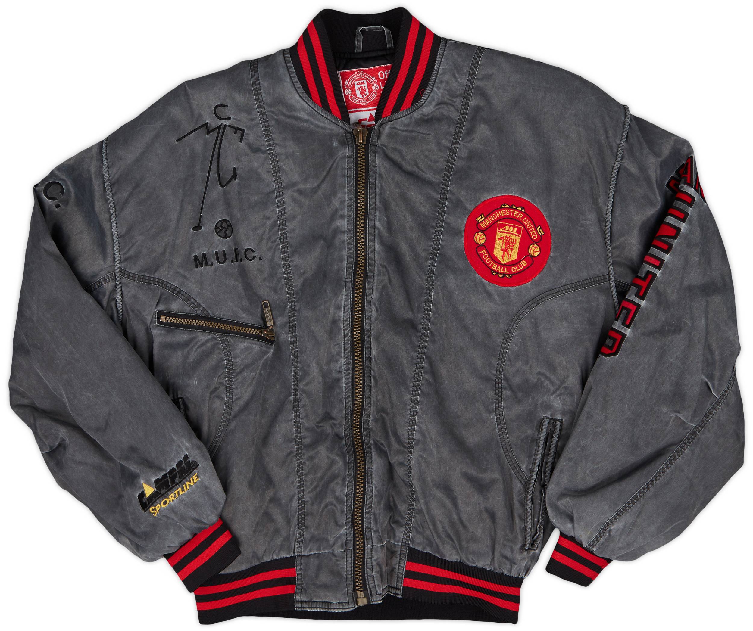 1990-92 Manchester United Campri Bomber Jacket - 9/10 - (S)