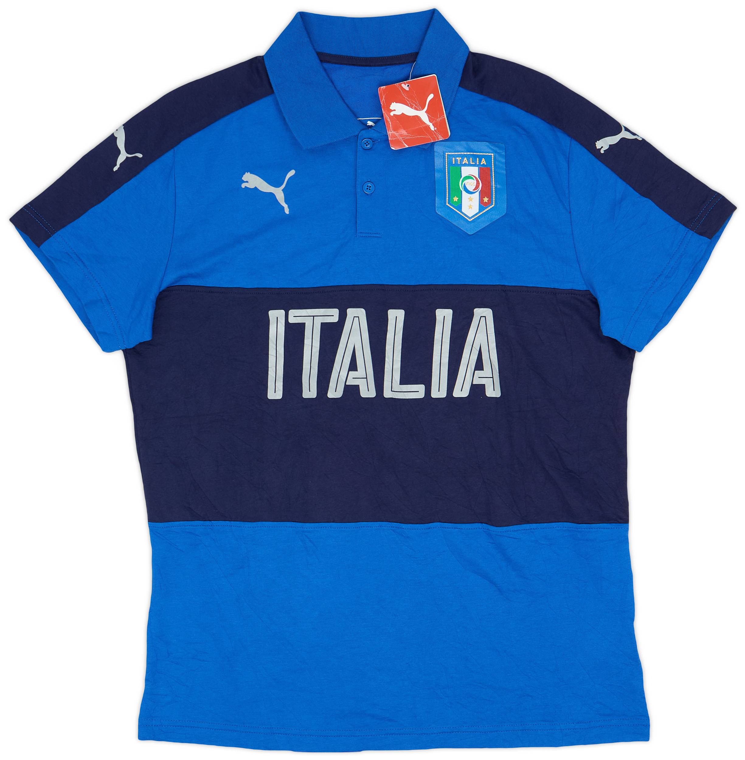 2014 15 Italy Puma Polo Shirt L
