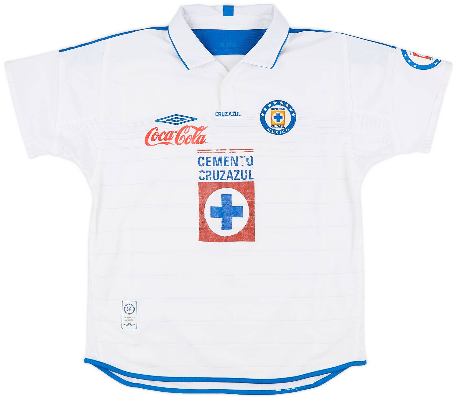 2003-04 Club Deportivo Cruz Azul Away Shirt - 4/10 - (M)