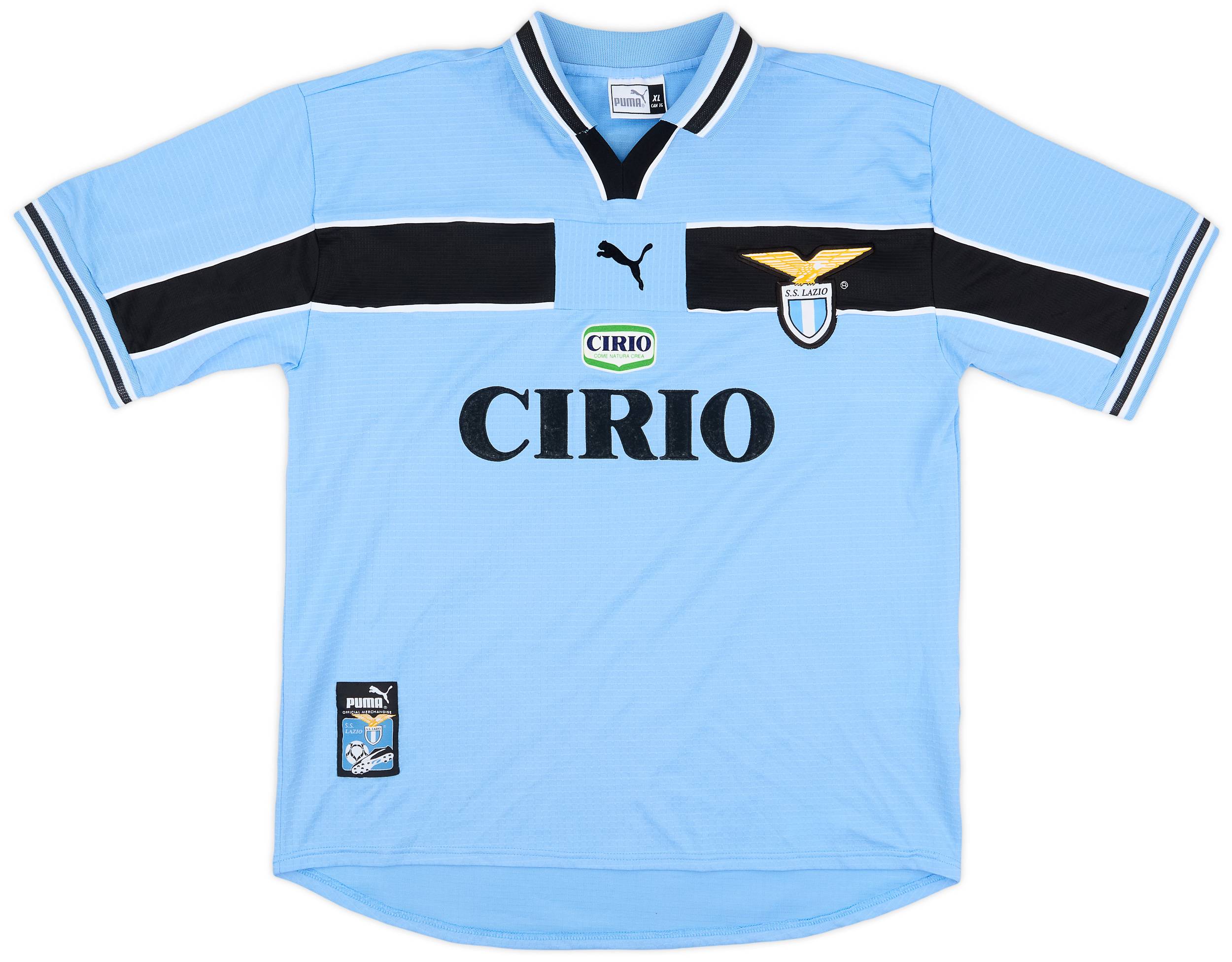 ラツィオ 1998-2000 Puma ホーム長袖 ユニフォーム #9 SALAS