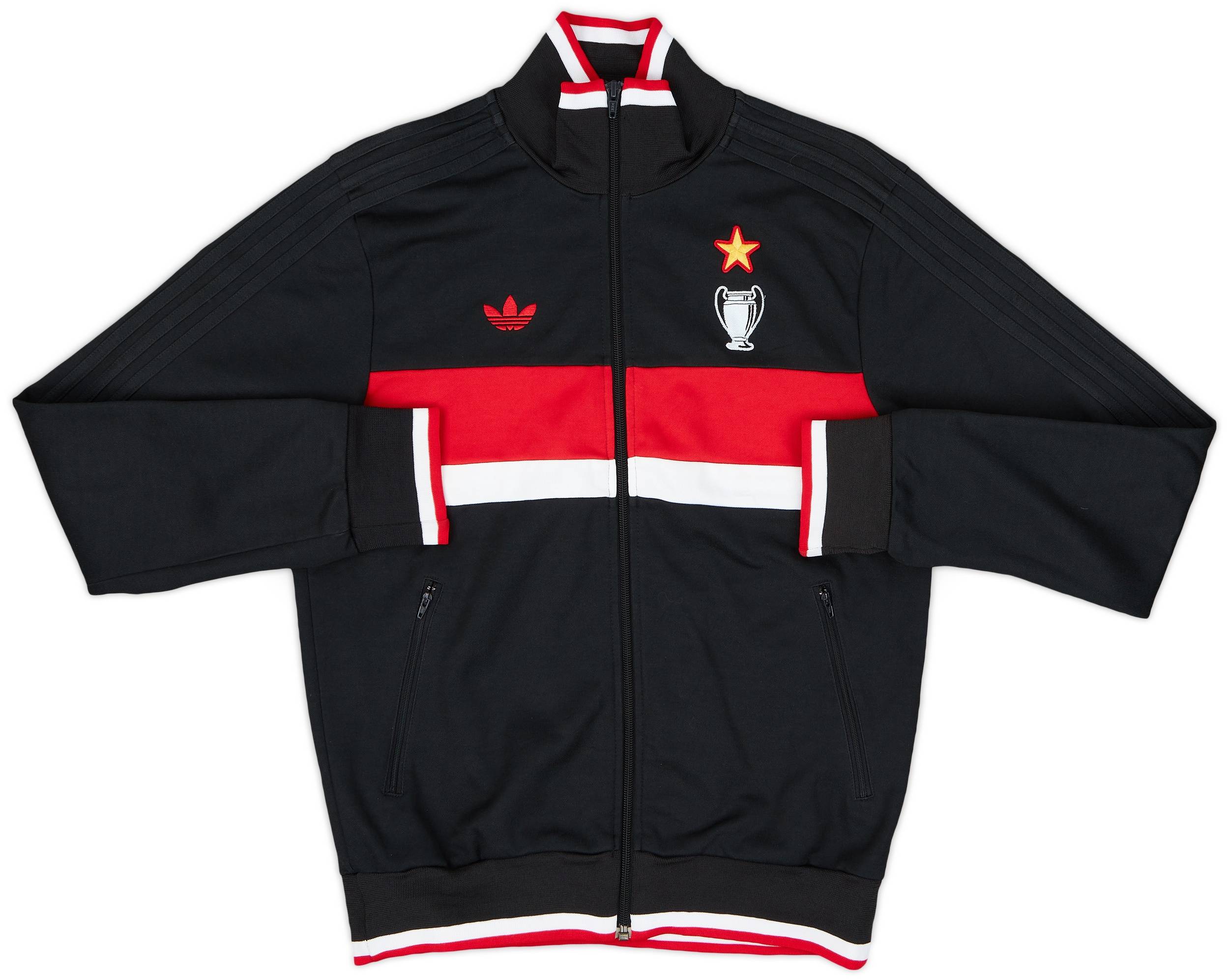 2006-07 AC Milan adidas Originals Track Jacket - 8/10 - (S/M)