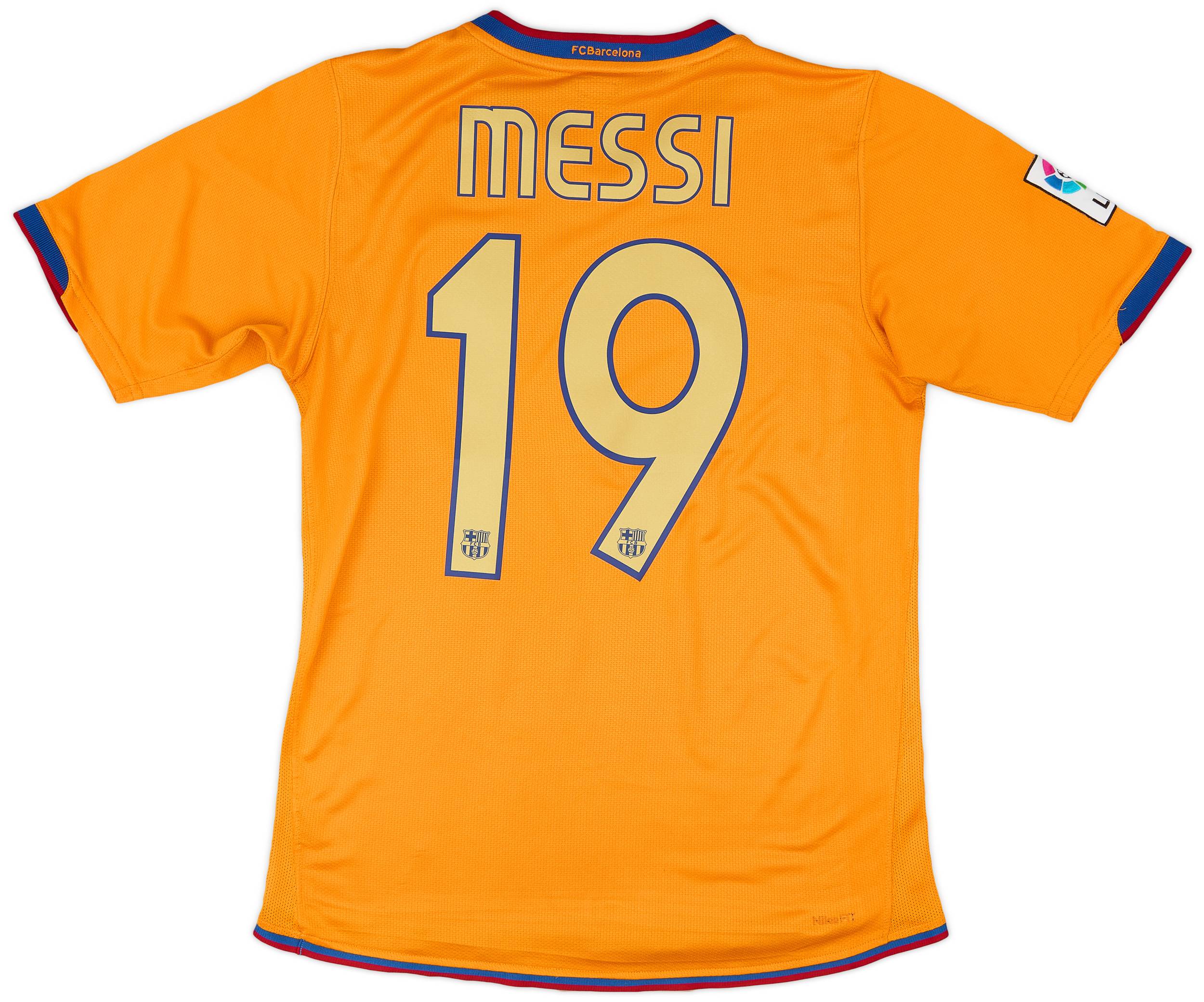 2006-08 Barcelona Away Shirt Messi #19 - 8/10 - (S)