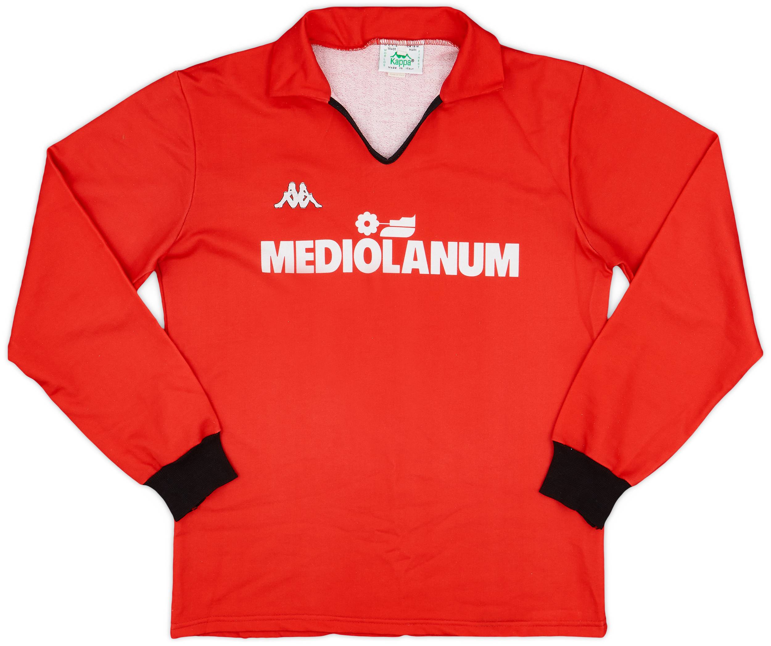 1988-90 AC Milan Kappa Training L/S Shirt - 9/10 - (M)