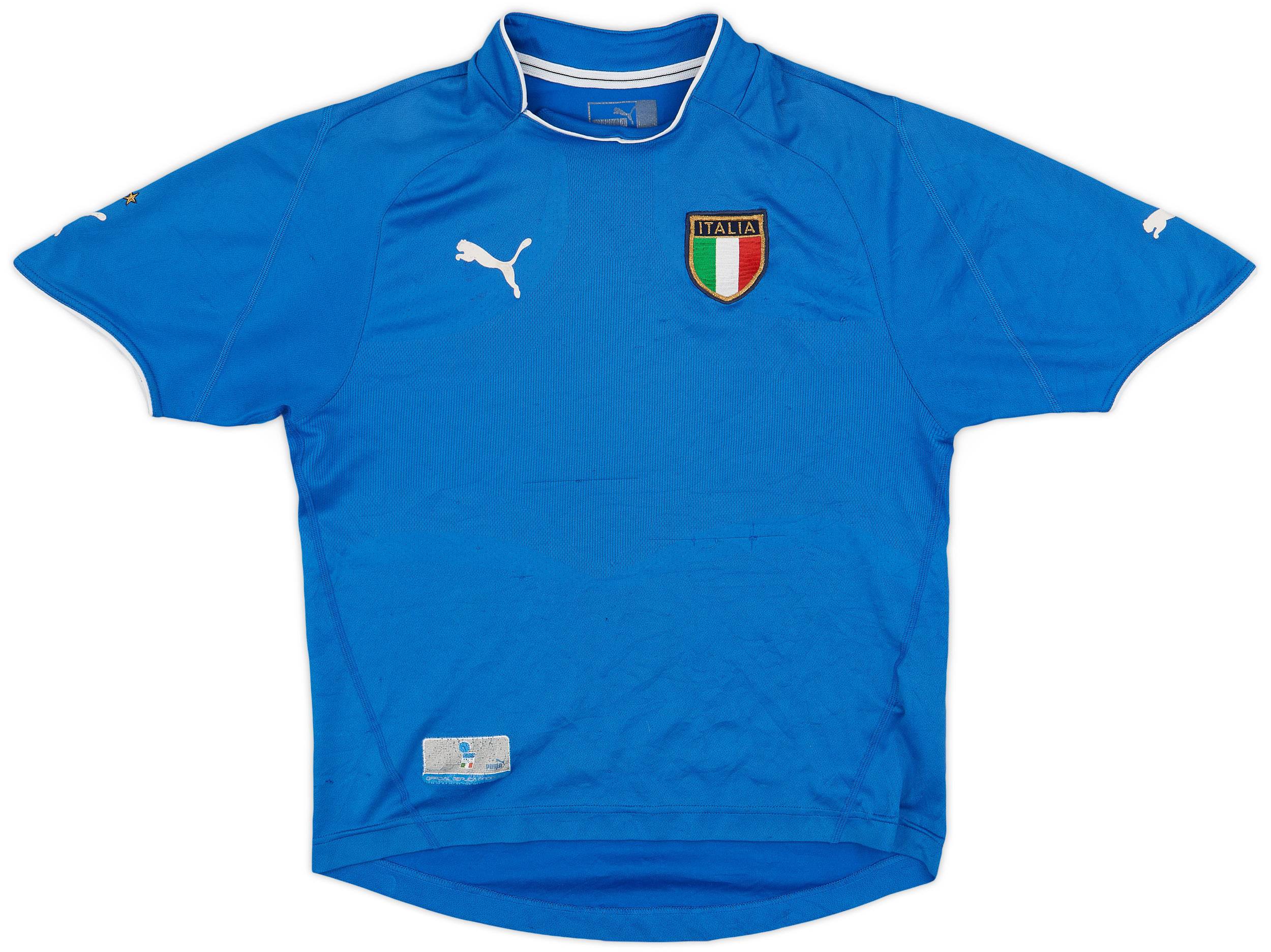 2003-04 Italy Home Shirt - 4/10 - (S)