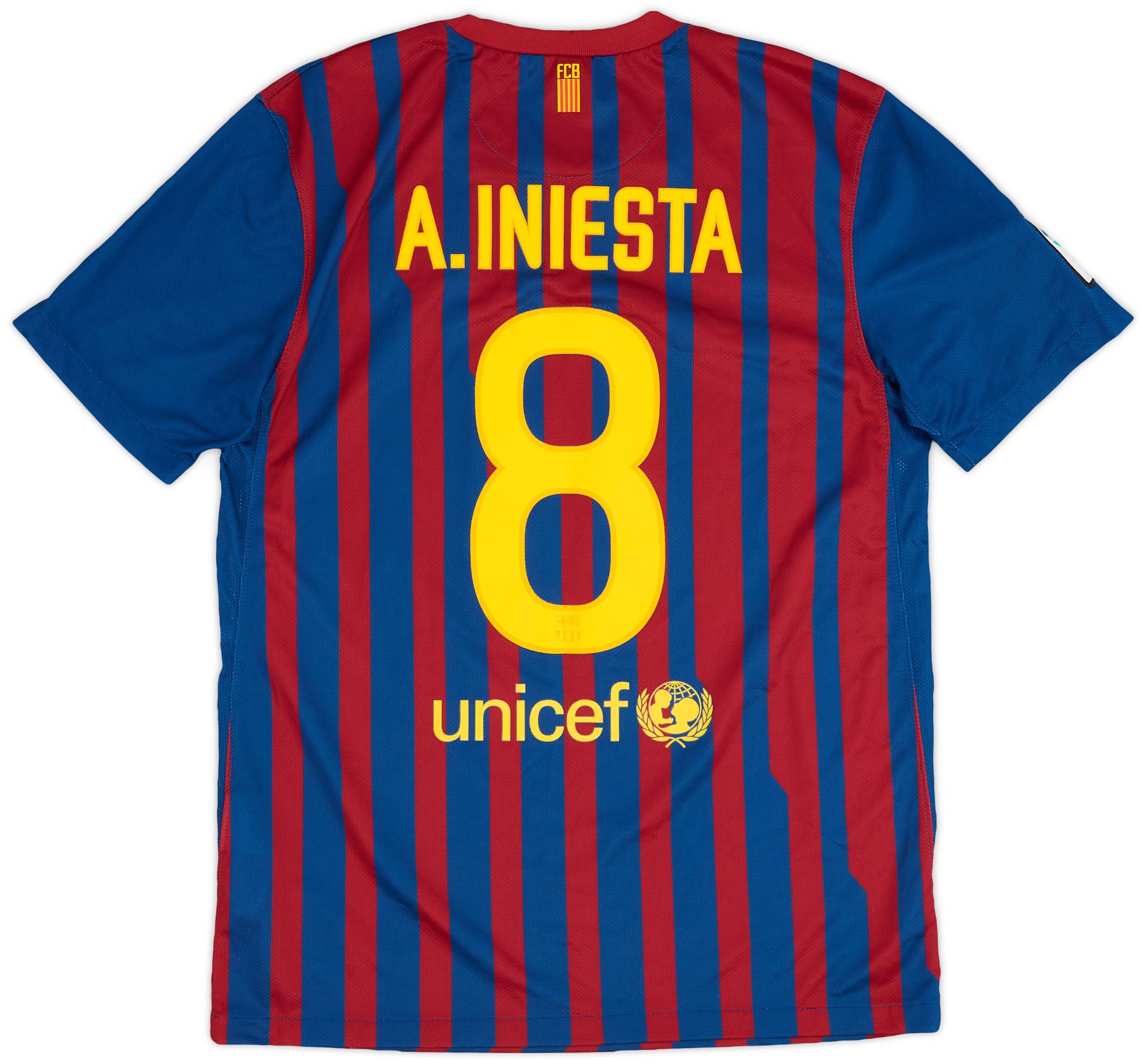 Barcelona iniesta jersey sales