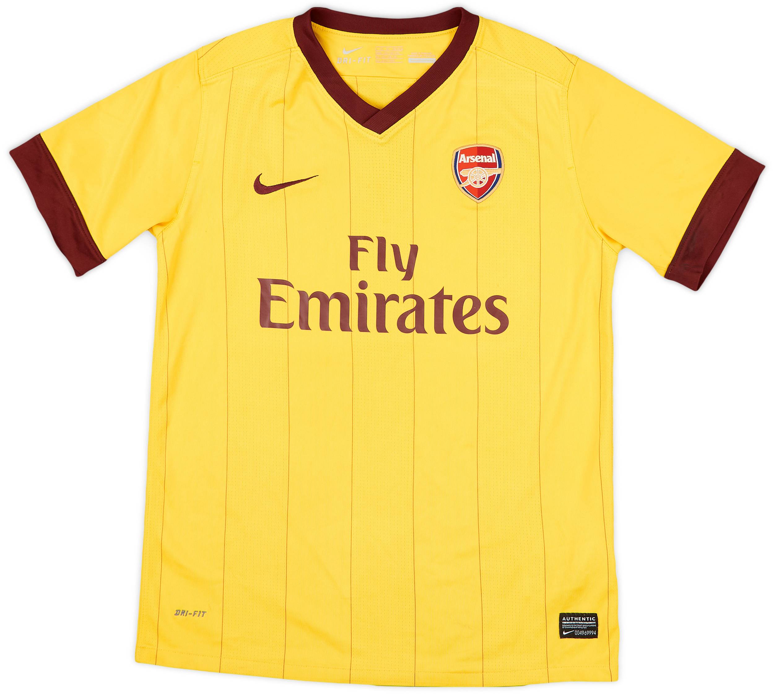 2010-13 Arsenal Away Shirt - 9/10 - (L.Boys)