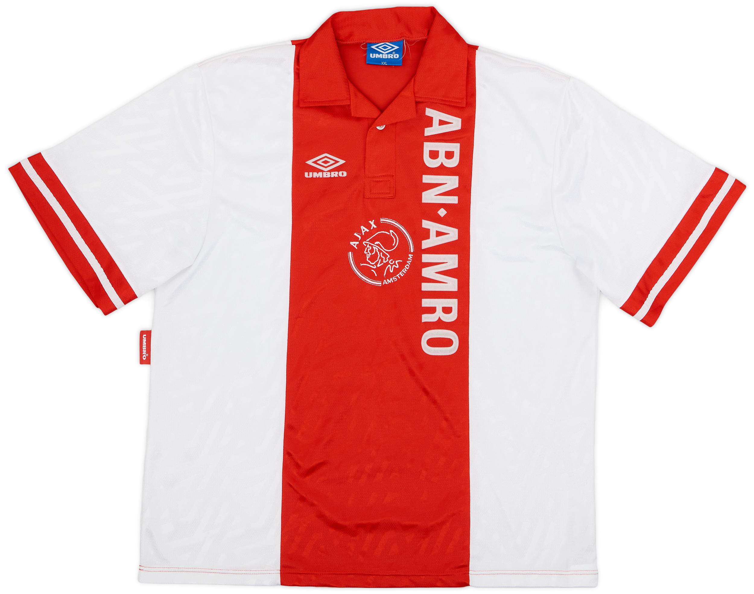 1993-94 Ajax Home Shirt - 8/10 - (XXL)