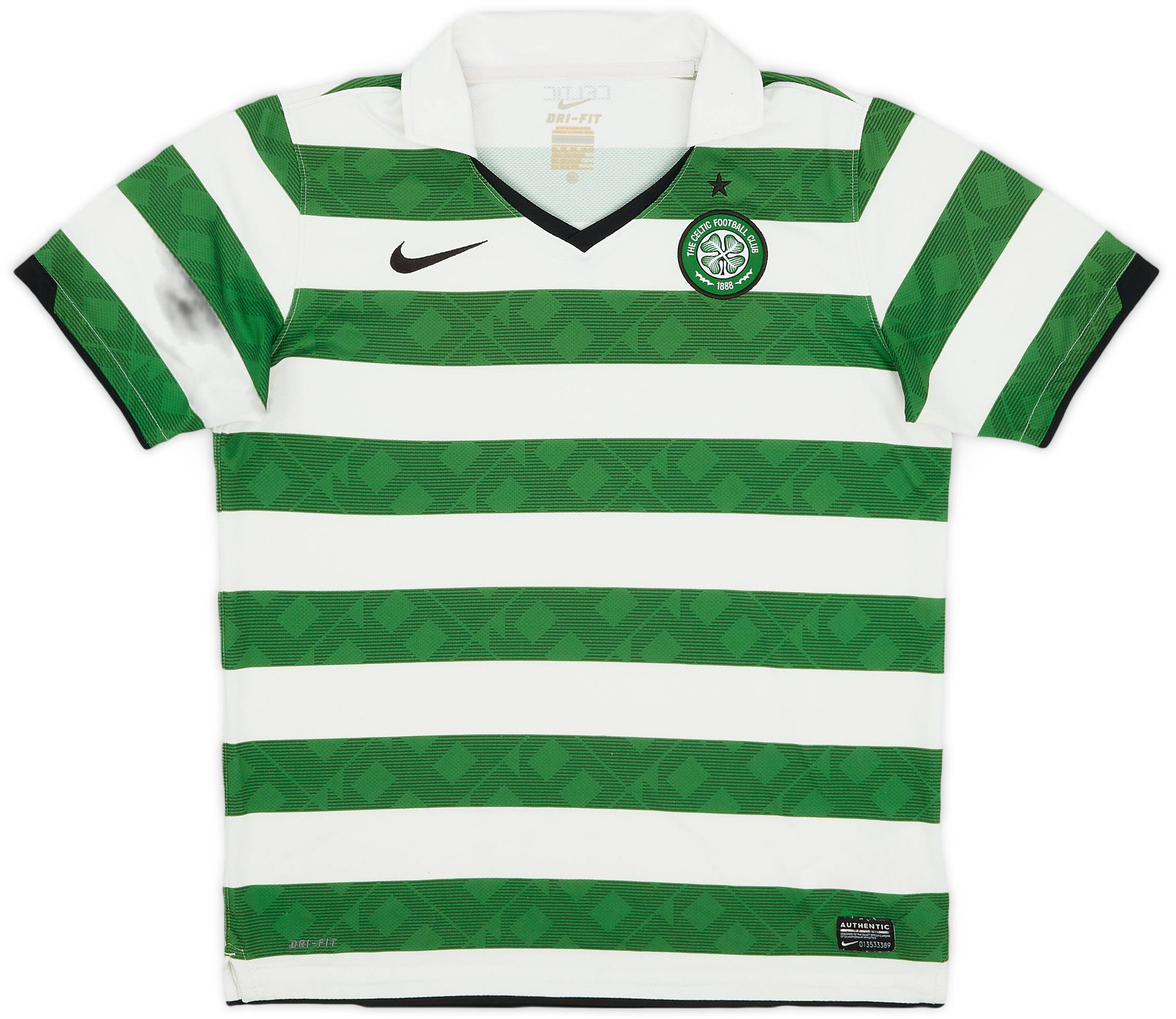 2010-12 Celtic Home Shirt - 7/10 - (XL.Boys)