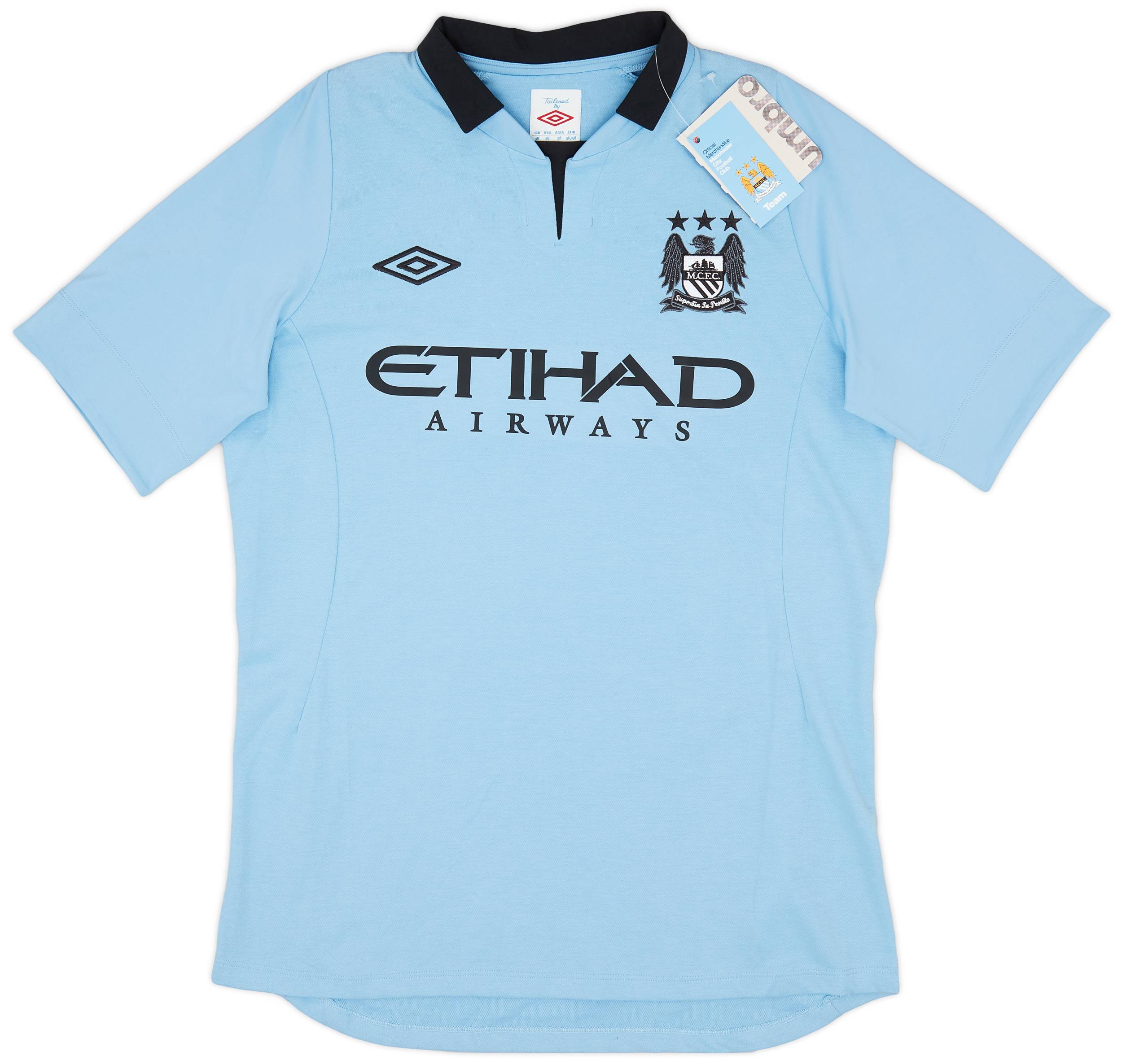 2012-13 Manchester City Home Shirt Silva #21 (M)