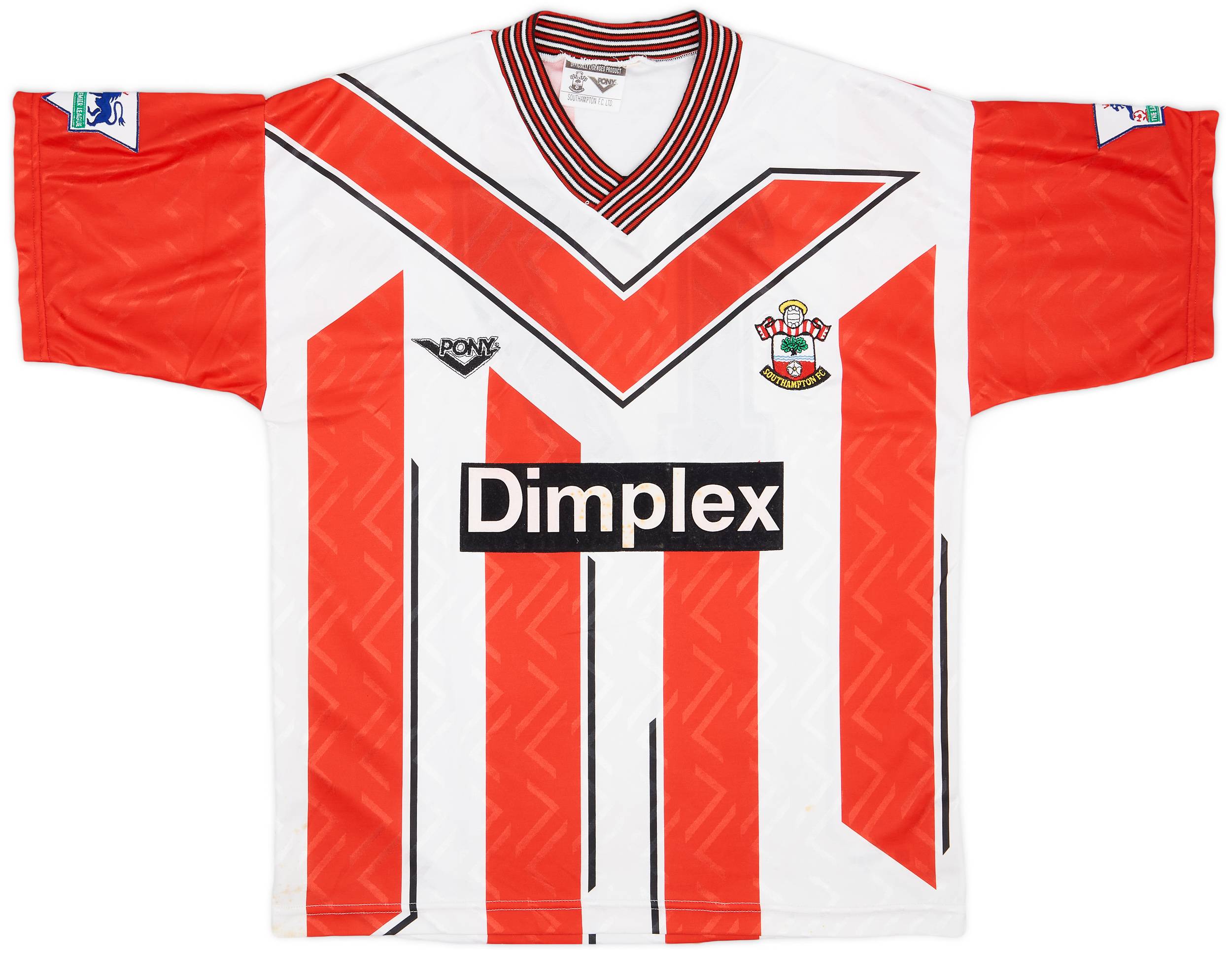 1993-94 Southampton Match Issue Home Shirt #17