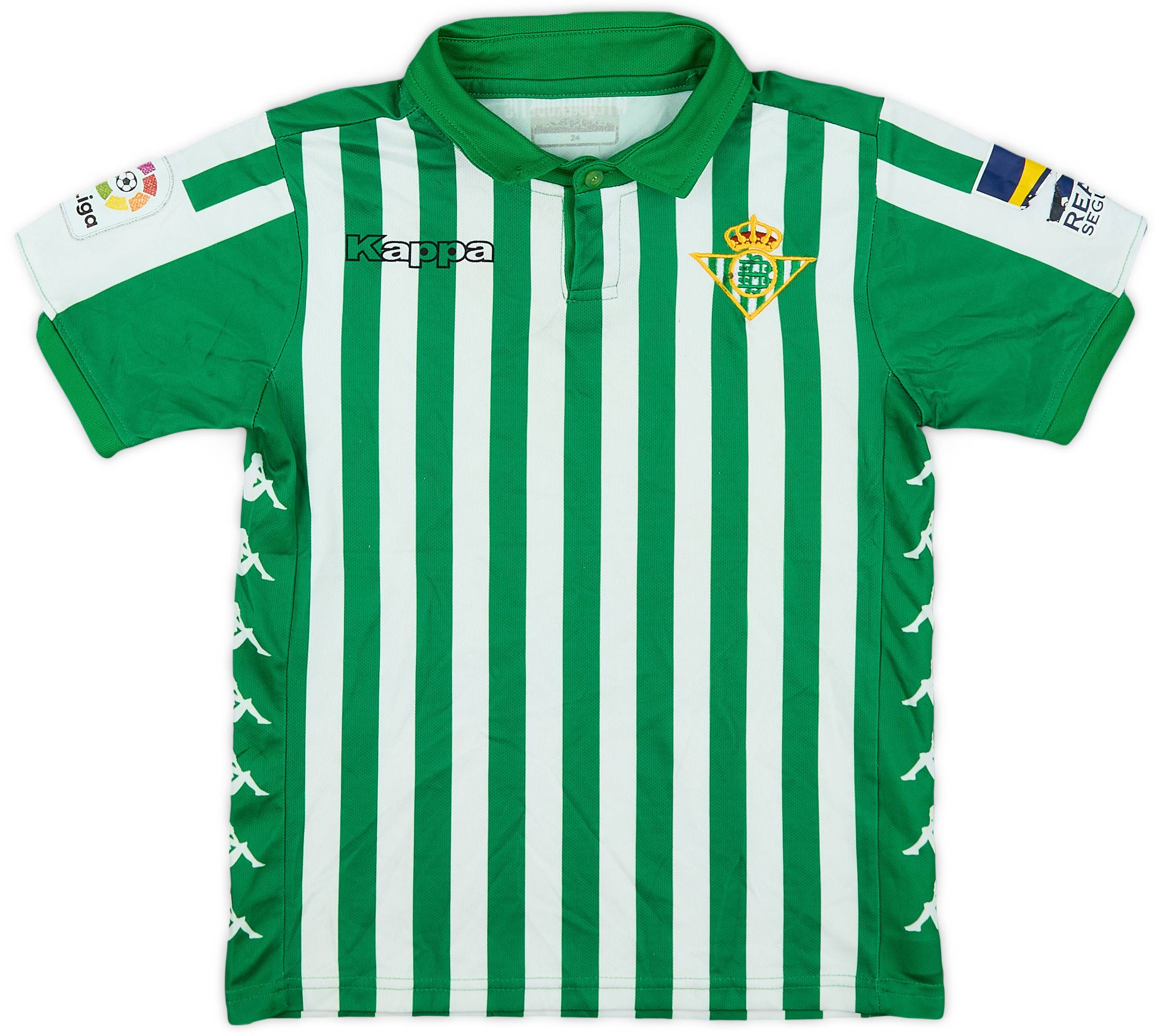 2019-20 Real Betis Home Shirt - 5/10 - (M.Boys)