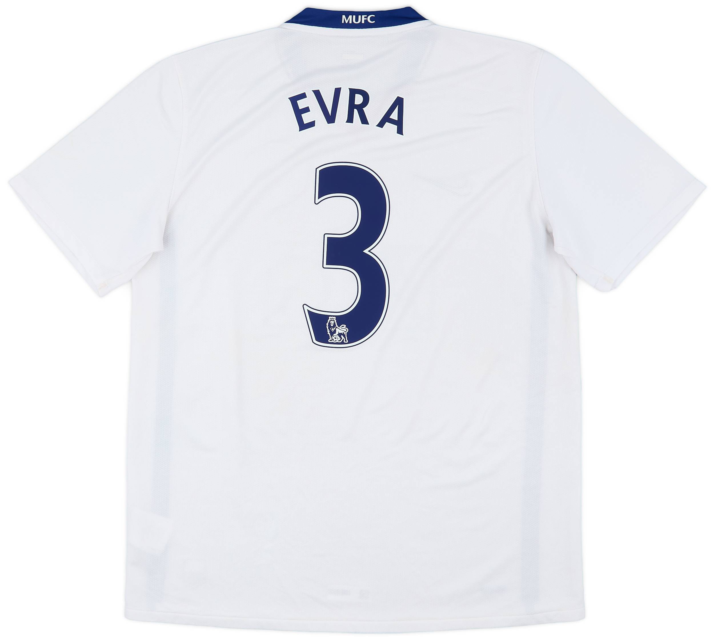 2008-10 Manchester United Away Shirt Evra #3 - 7/10 - (L)