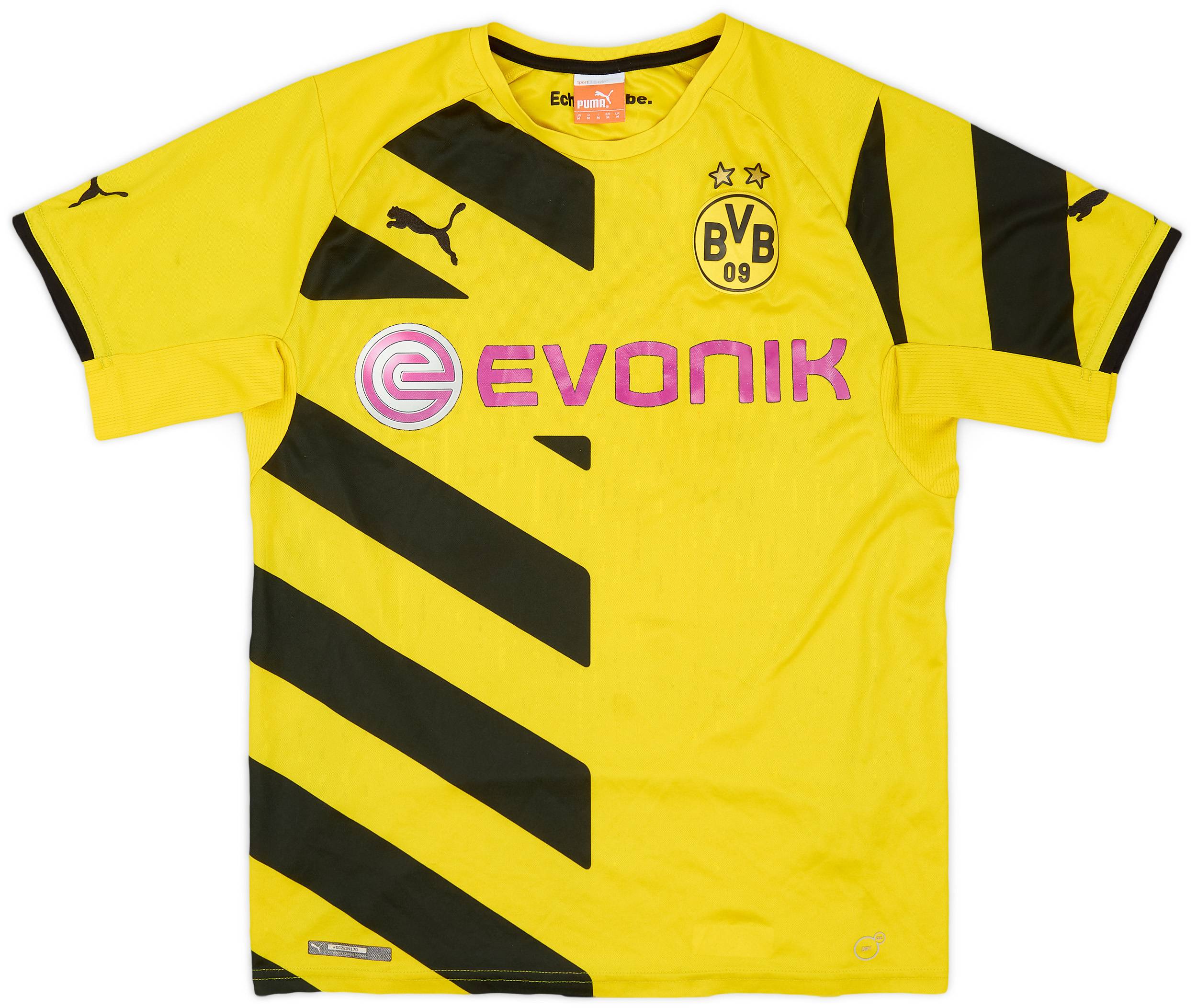 2014-15 Borussia Dortmund Home Shirt - 6/10 - (M)