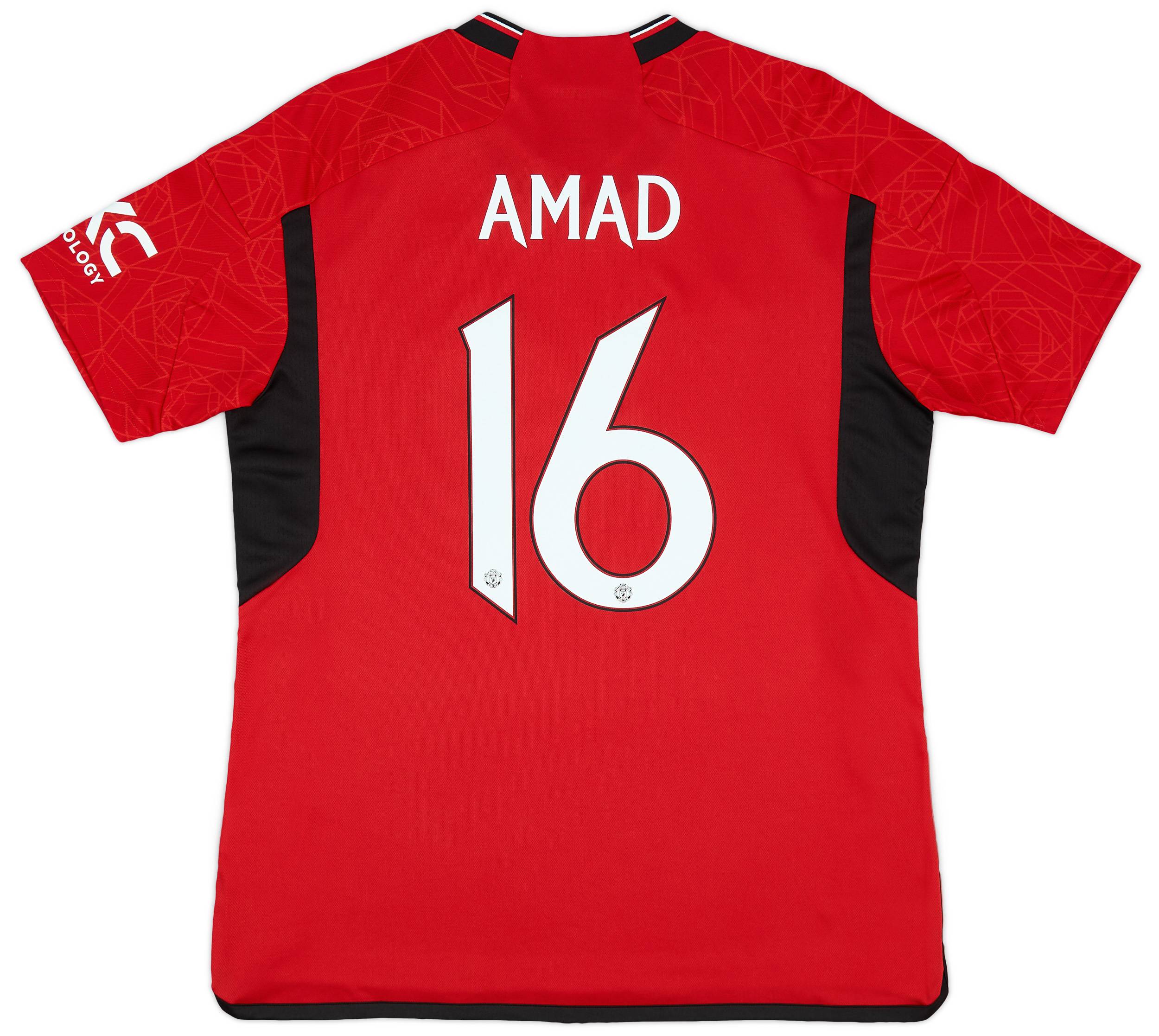 2023-24 Manchester United Home Shirt Amad #16