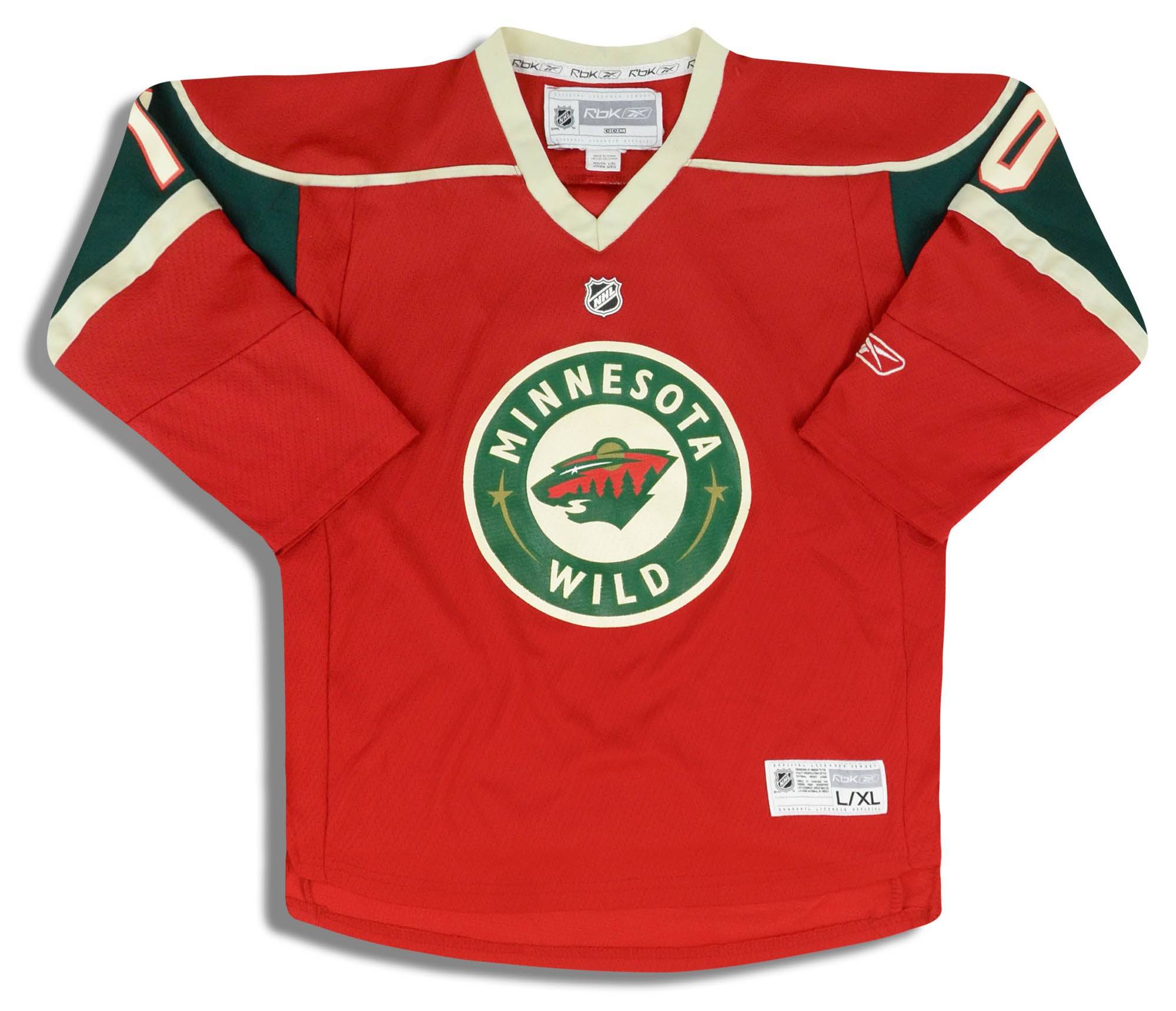Minnesota wild replica jersey best sale