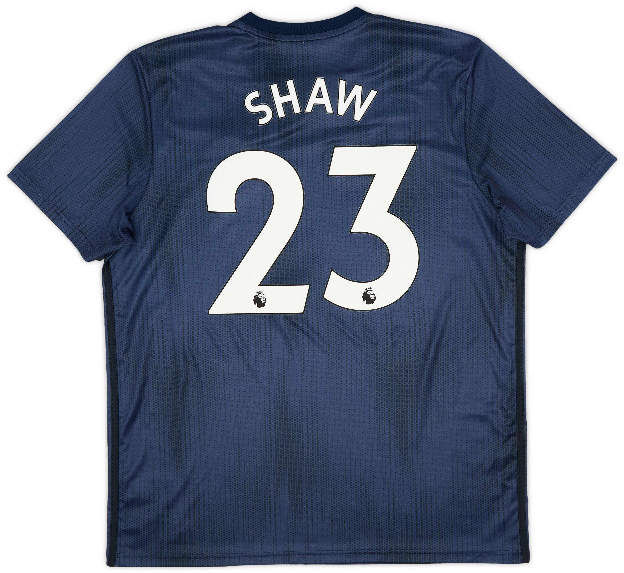 2018-19 Manchester United Third Shirt Shaw #23 - 9/10 - (XL)