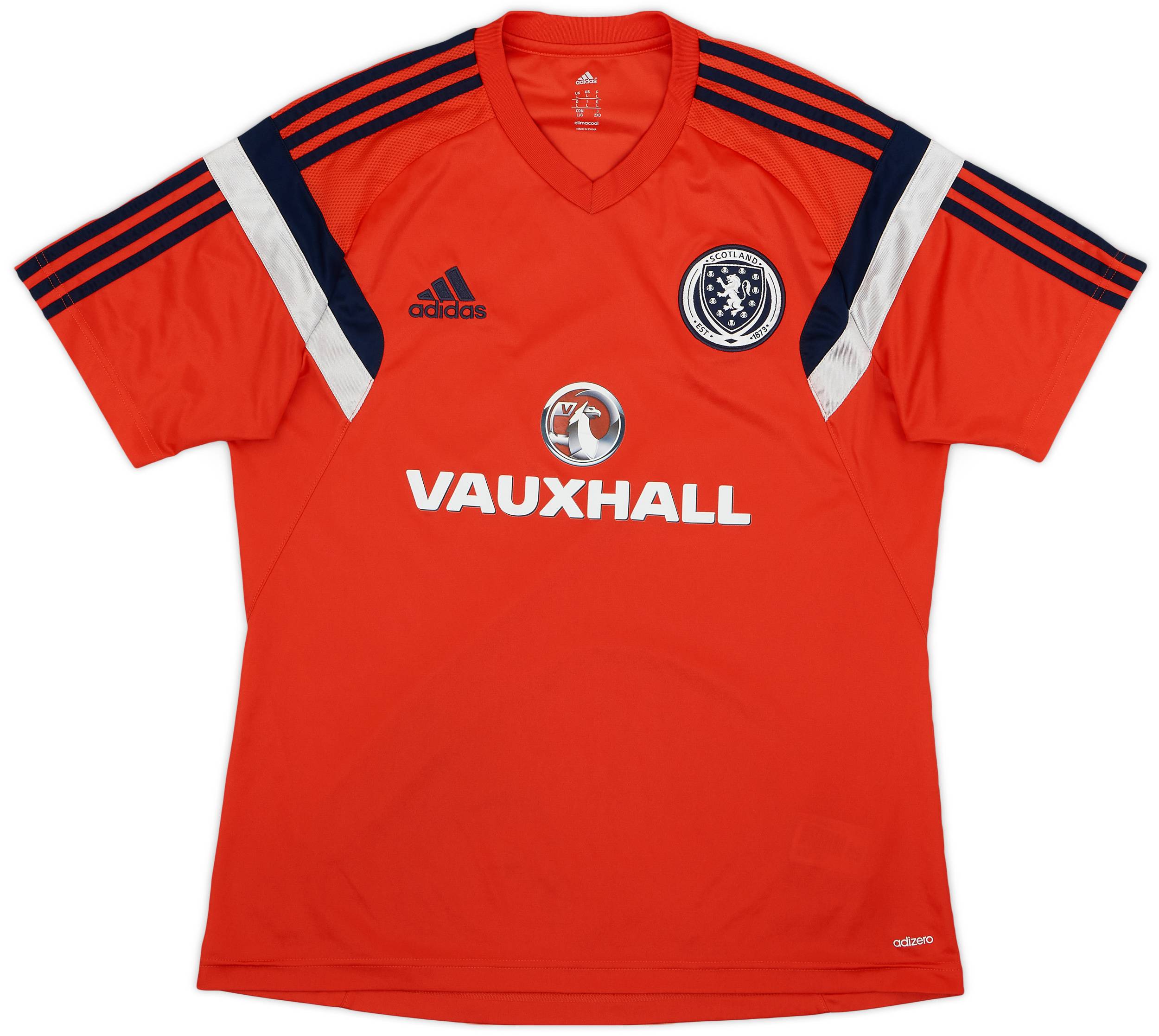 2013-14 Scotland adidas Training Shirt - 8/10 - (L)