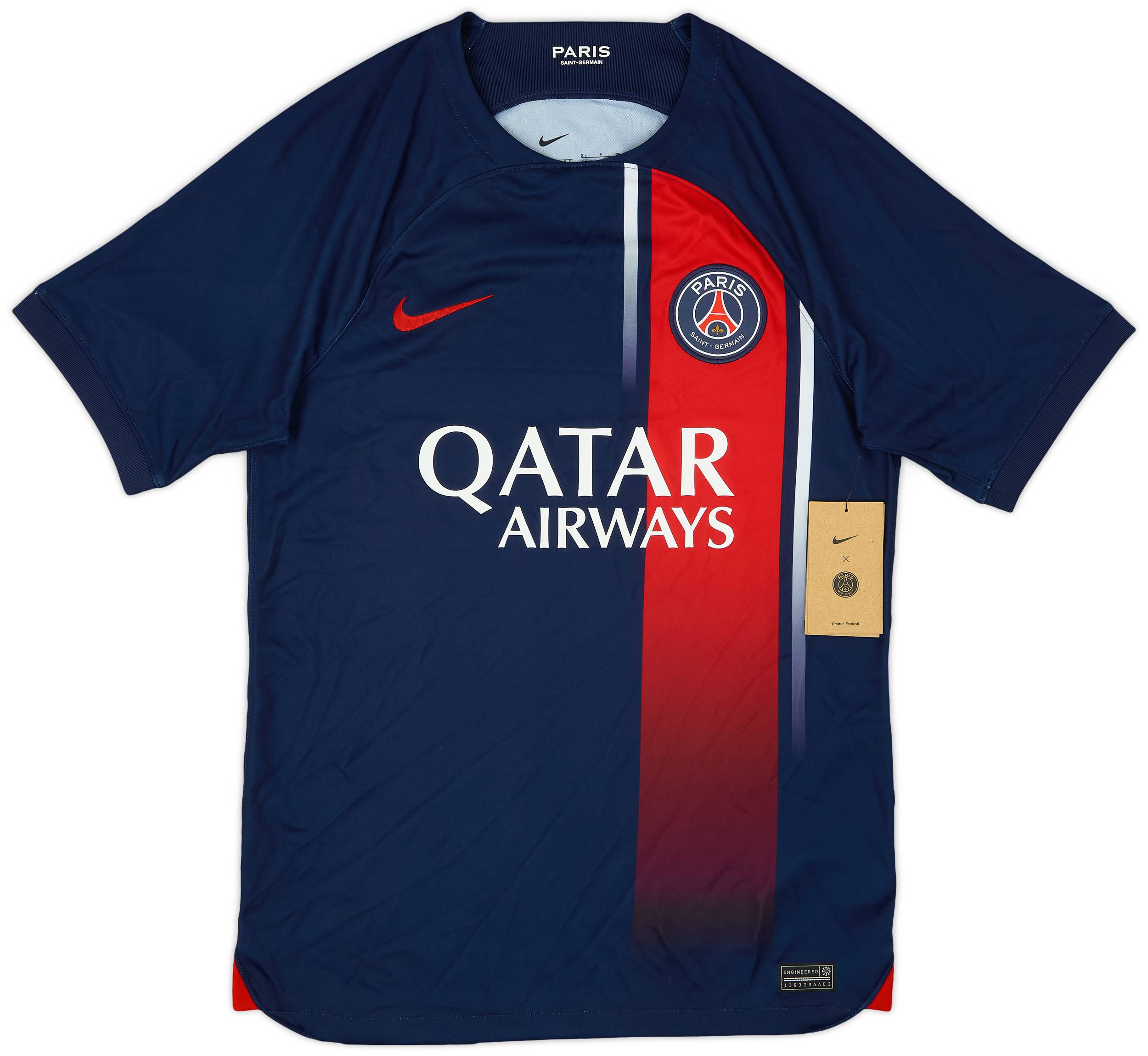 2023-24 Paris Saint-Germain Home Shirt (S)