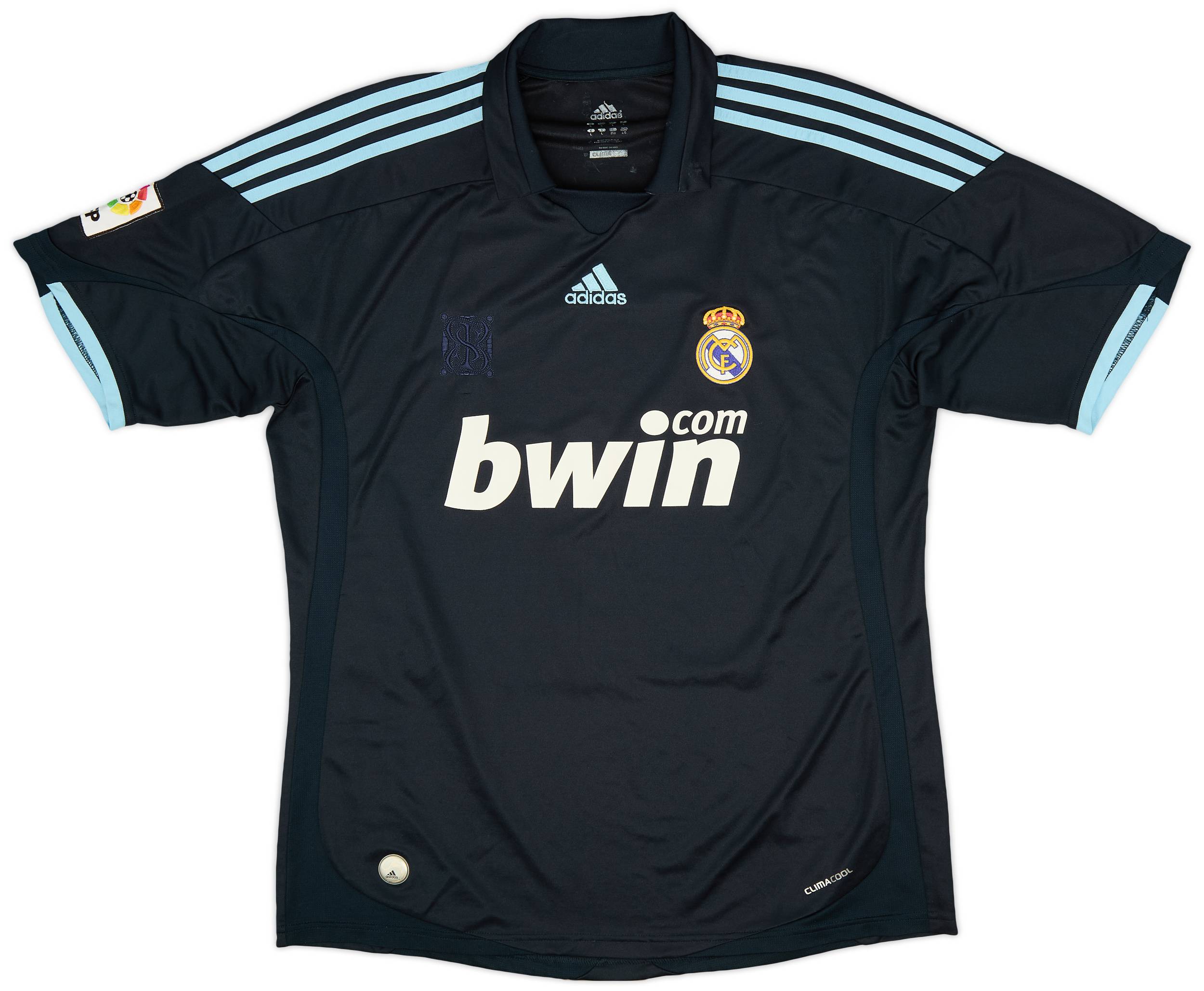 Sergio Ramos Real Madrid アウェイジャージ 2009-10 Real Madrid Away Shirt Sergio Ramos #4 - 8/10 - (L)