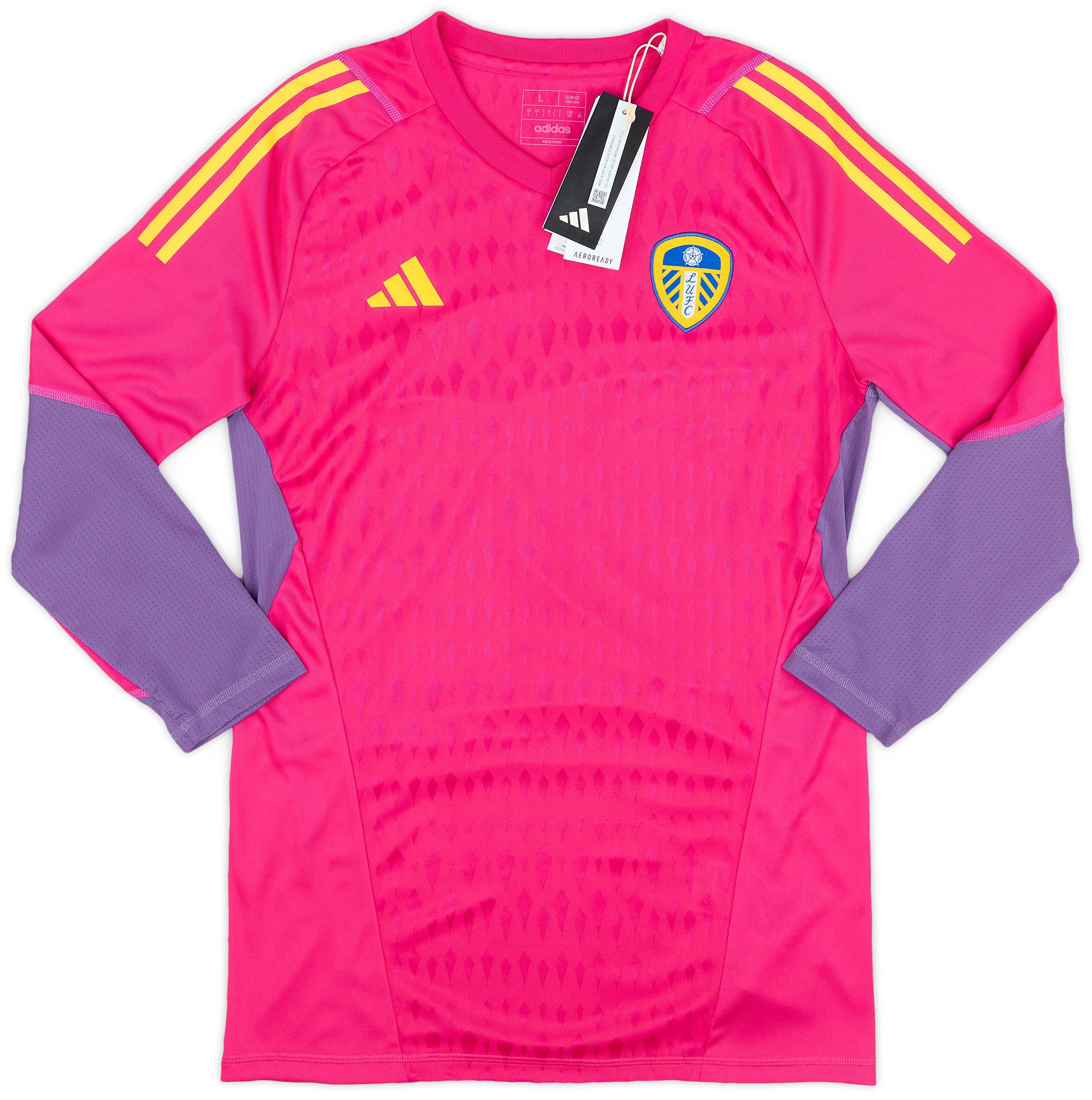 2023-24 Leeds United Player Issue GK Away Shirt (XL)