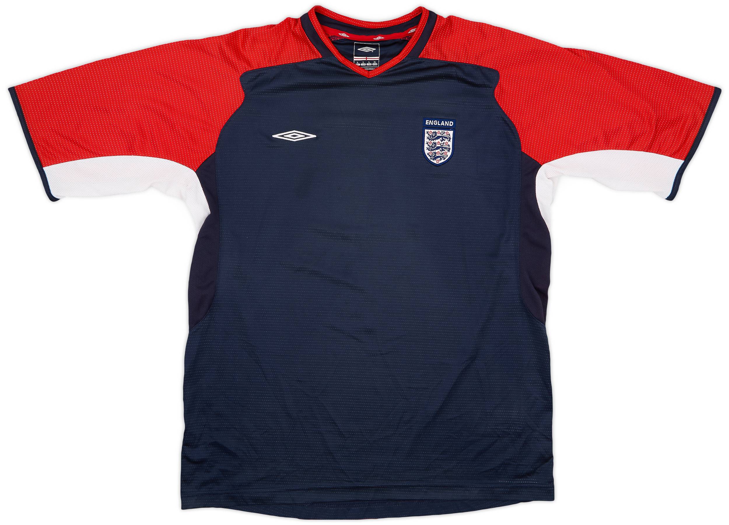 2006-07 England Umbro Training Shirt - 8/10 - (L)