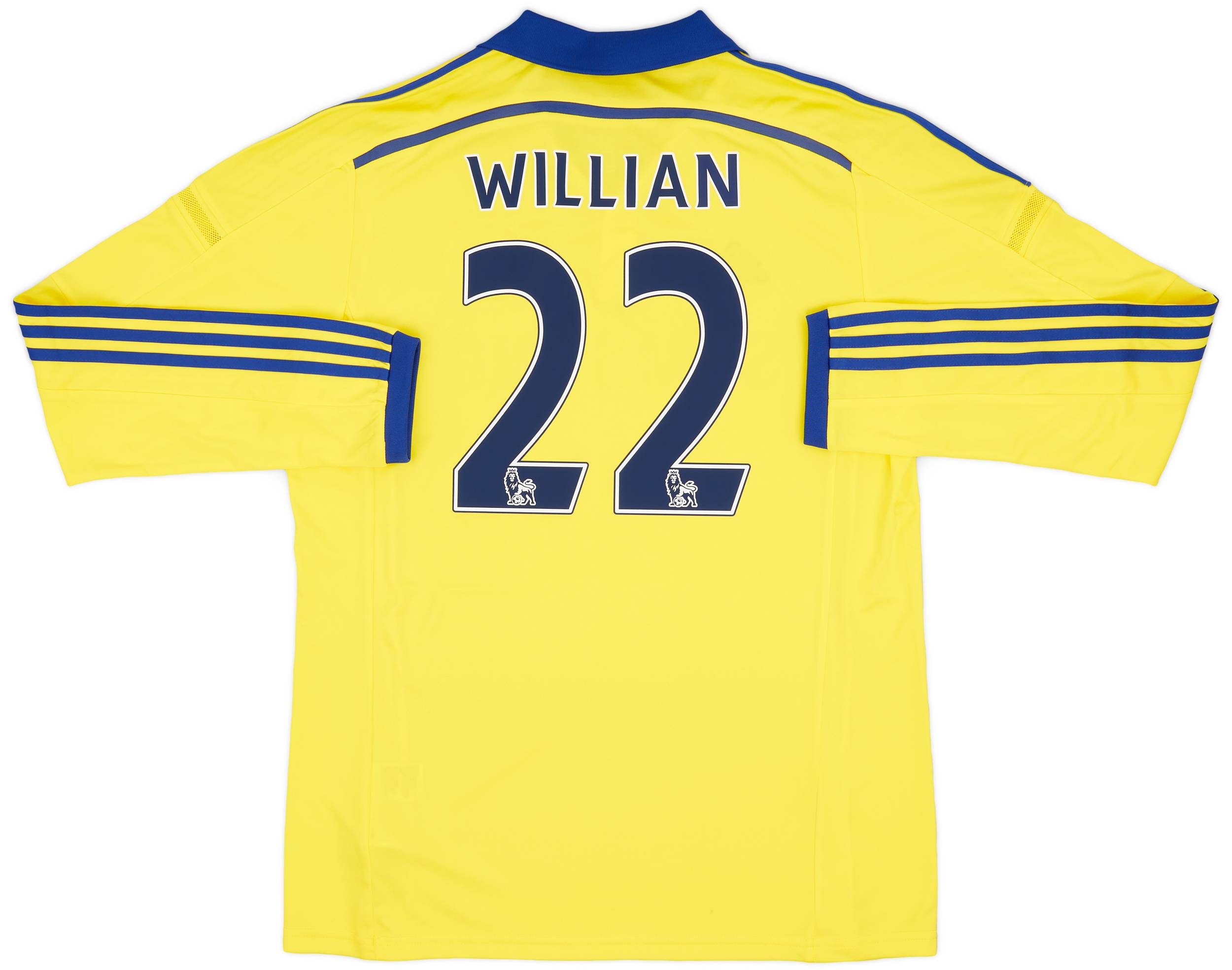 2014-15 Chelsea Away L/S Shirt Willian #22 (L)