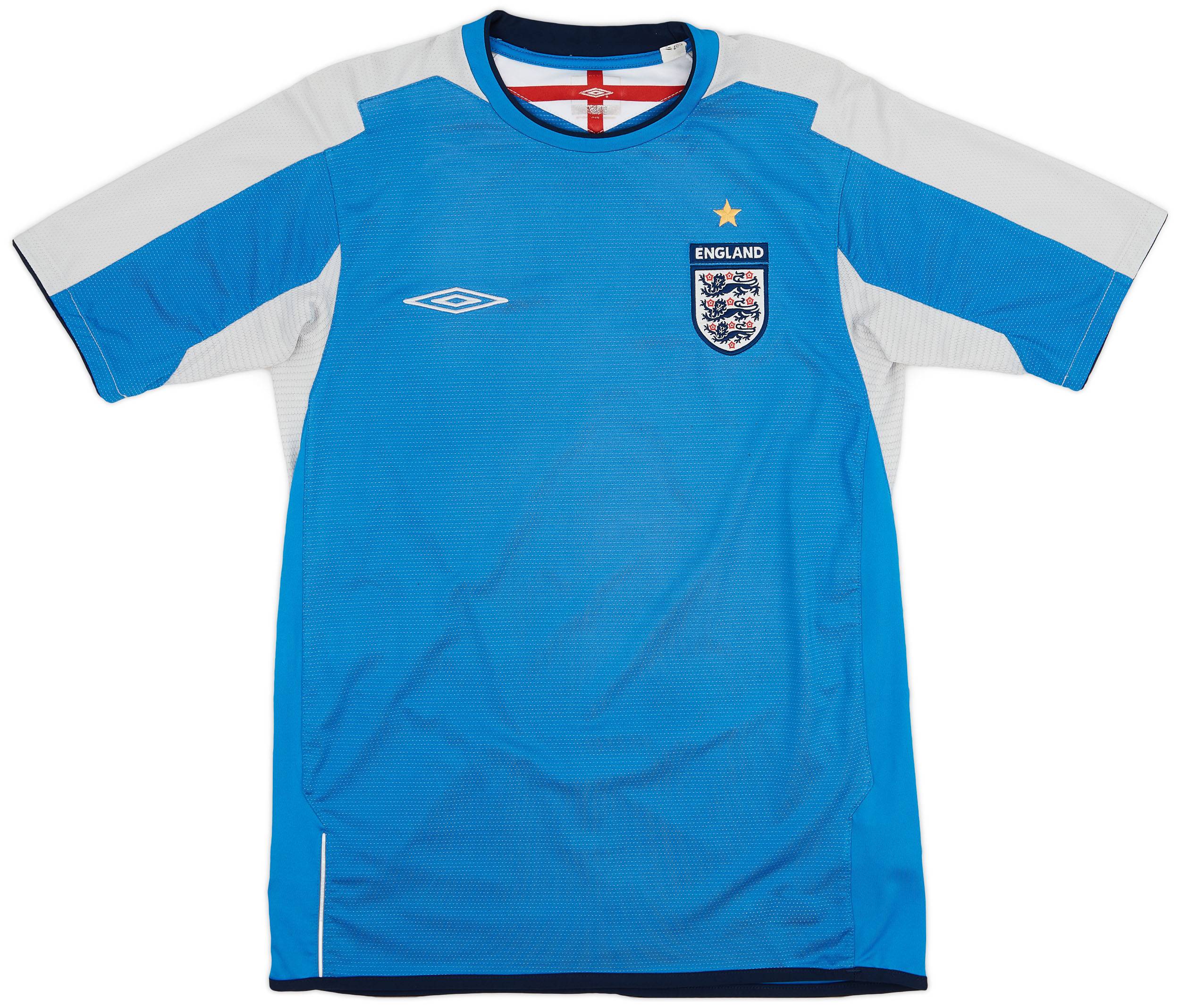 2004-06 England GK S/S Shirt - 7/10 - (S)