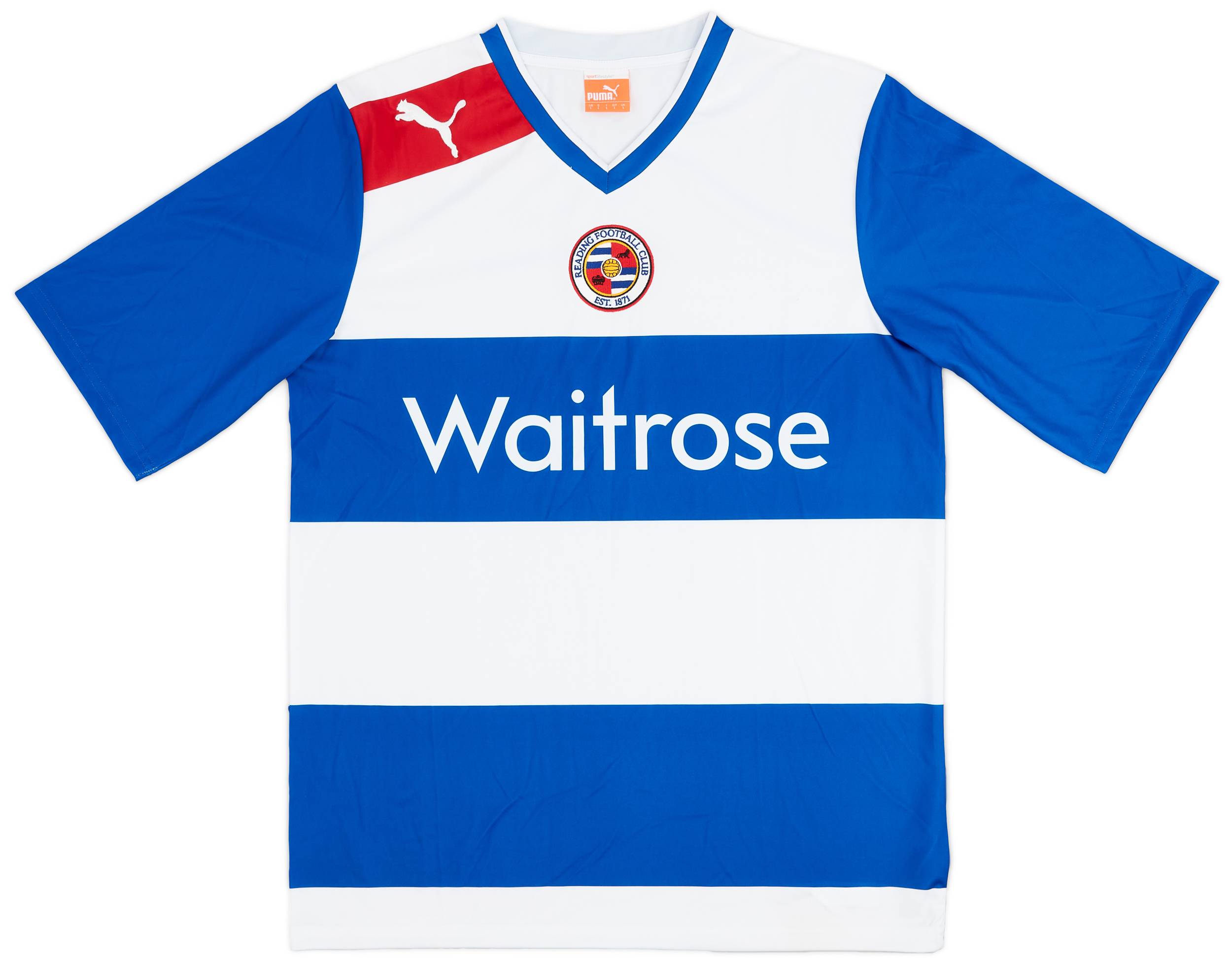 2012-13 Reading Home Shirt - 8/10 - (L)