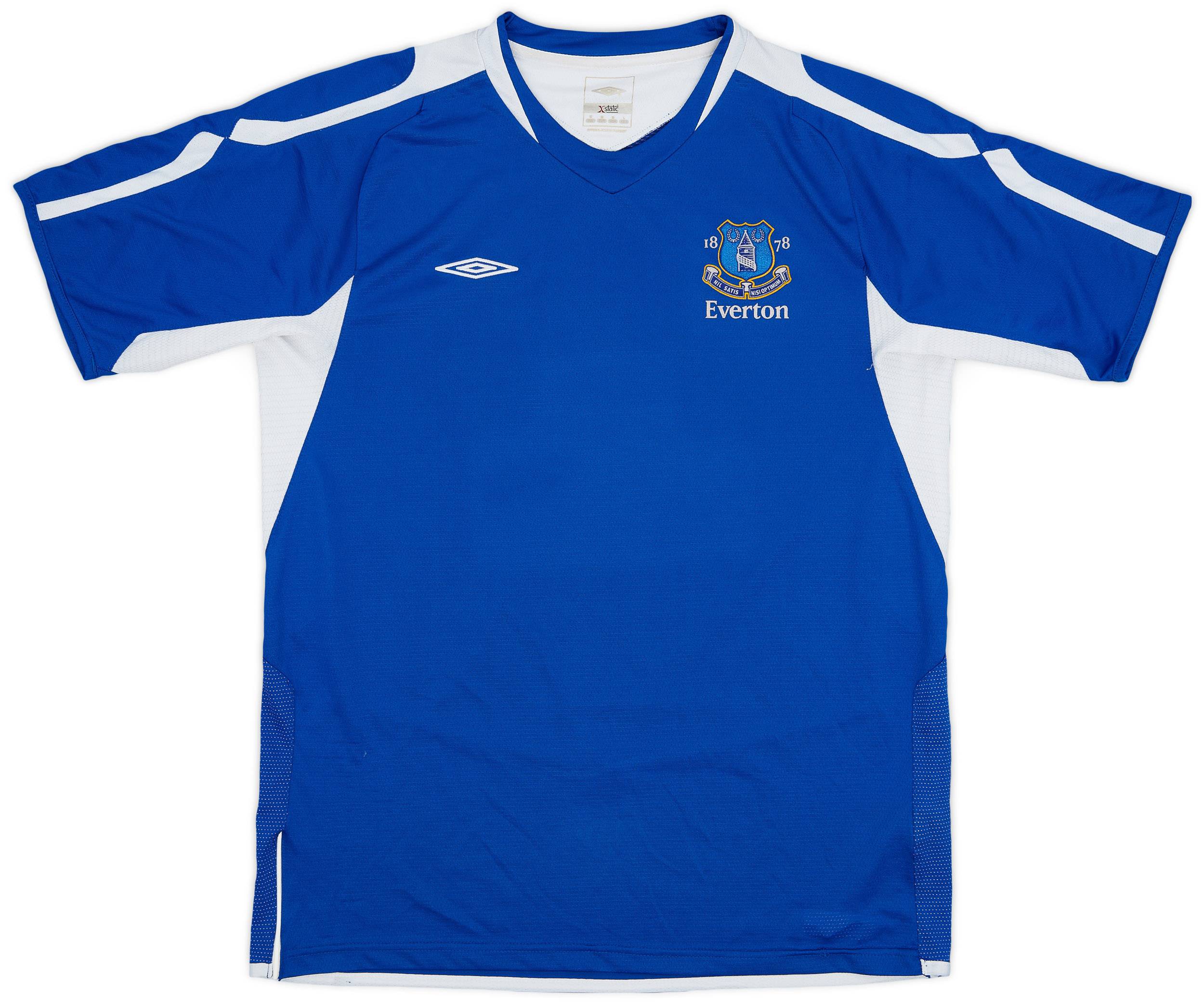2005-06 Everton Umbro Training Shirt - 8/10 - (M)