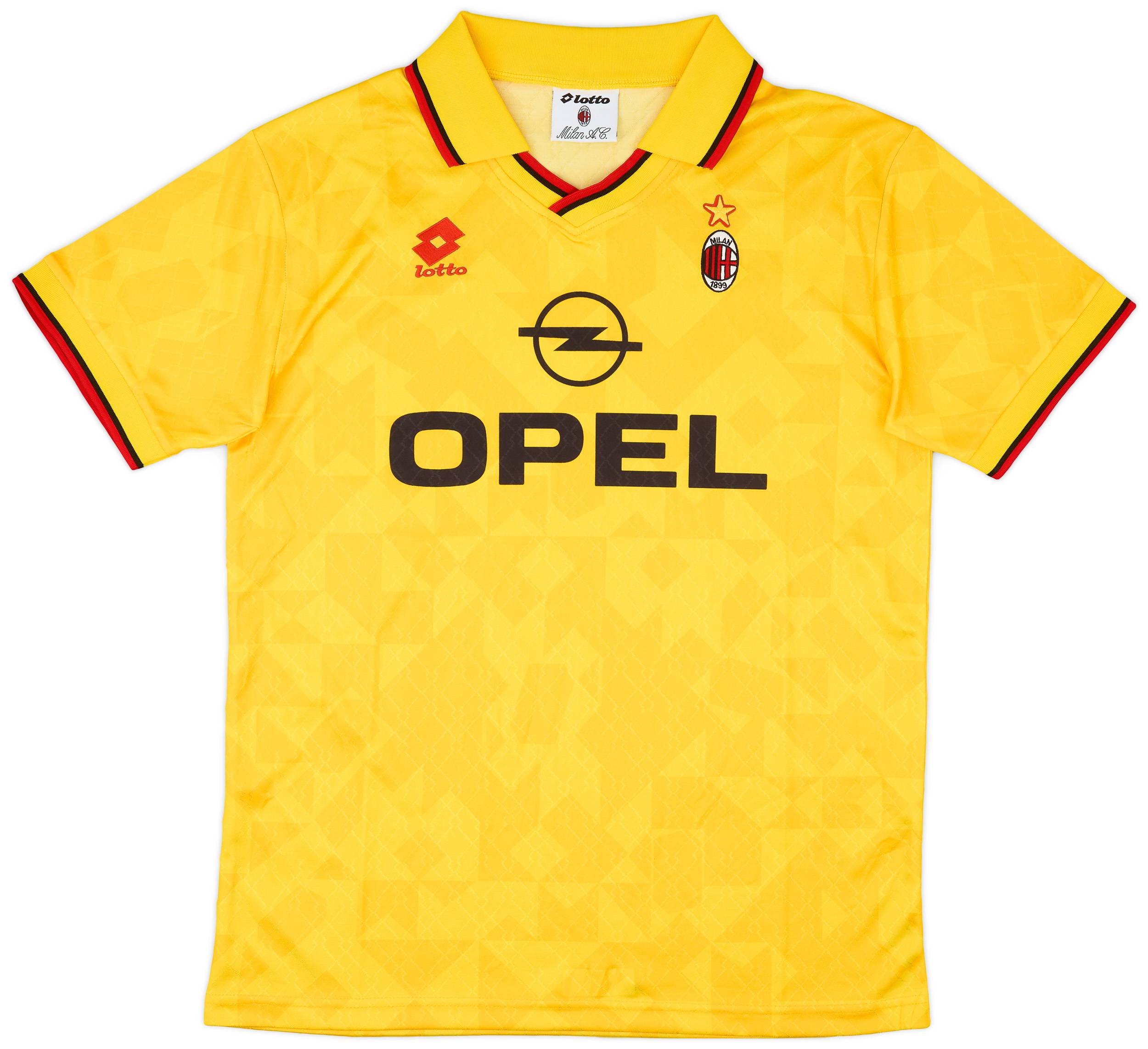 1994-96 AC Milan Third Shirt - 9/10 - (M)