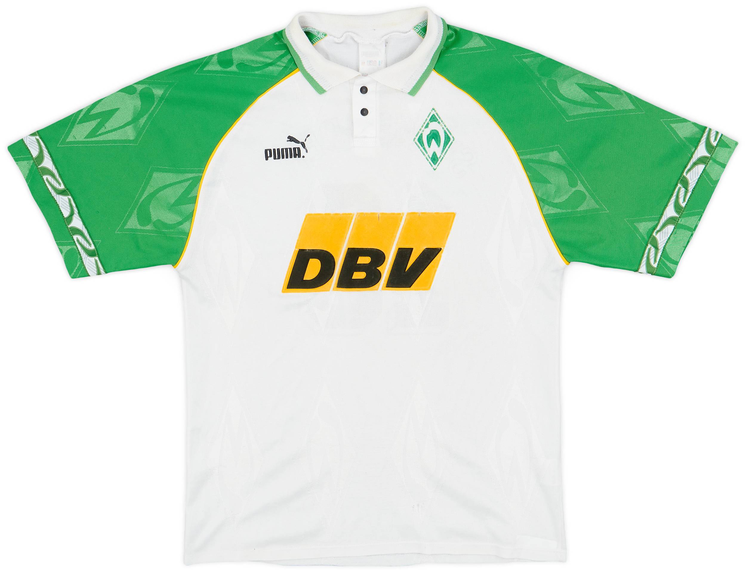 1995-96 Werder Bremen Home Shirt #10 - 5/10 - (S)