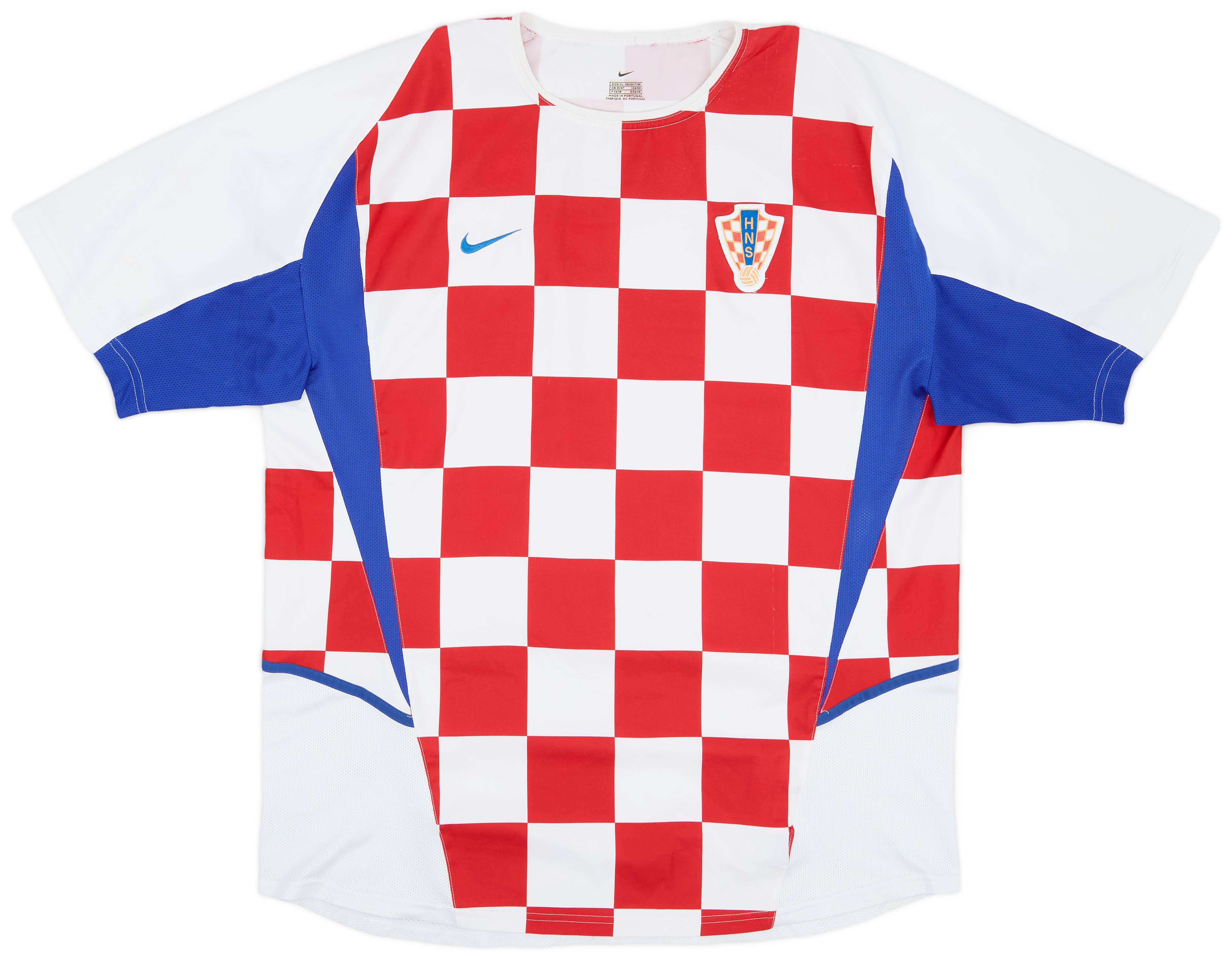 2002-04 Croatia Home Shirt - 5/10 - (XL)