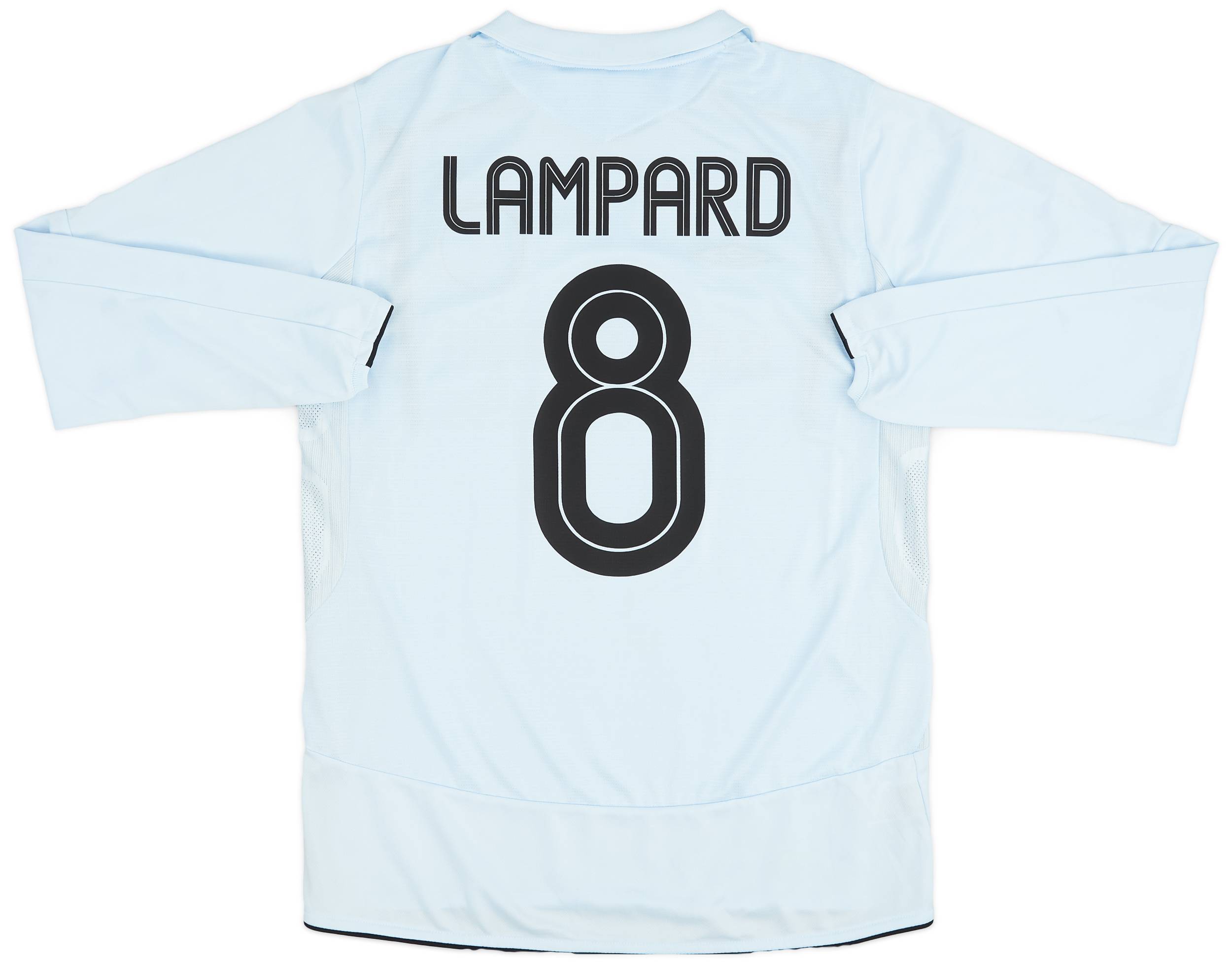 2005-06 Chelsea Away L/S Shirt Lampard #8 - 6/10 - (M)