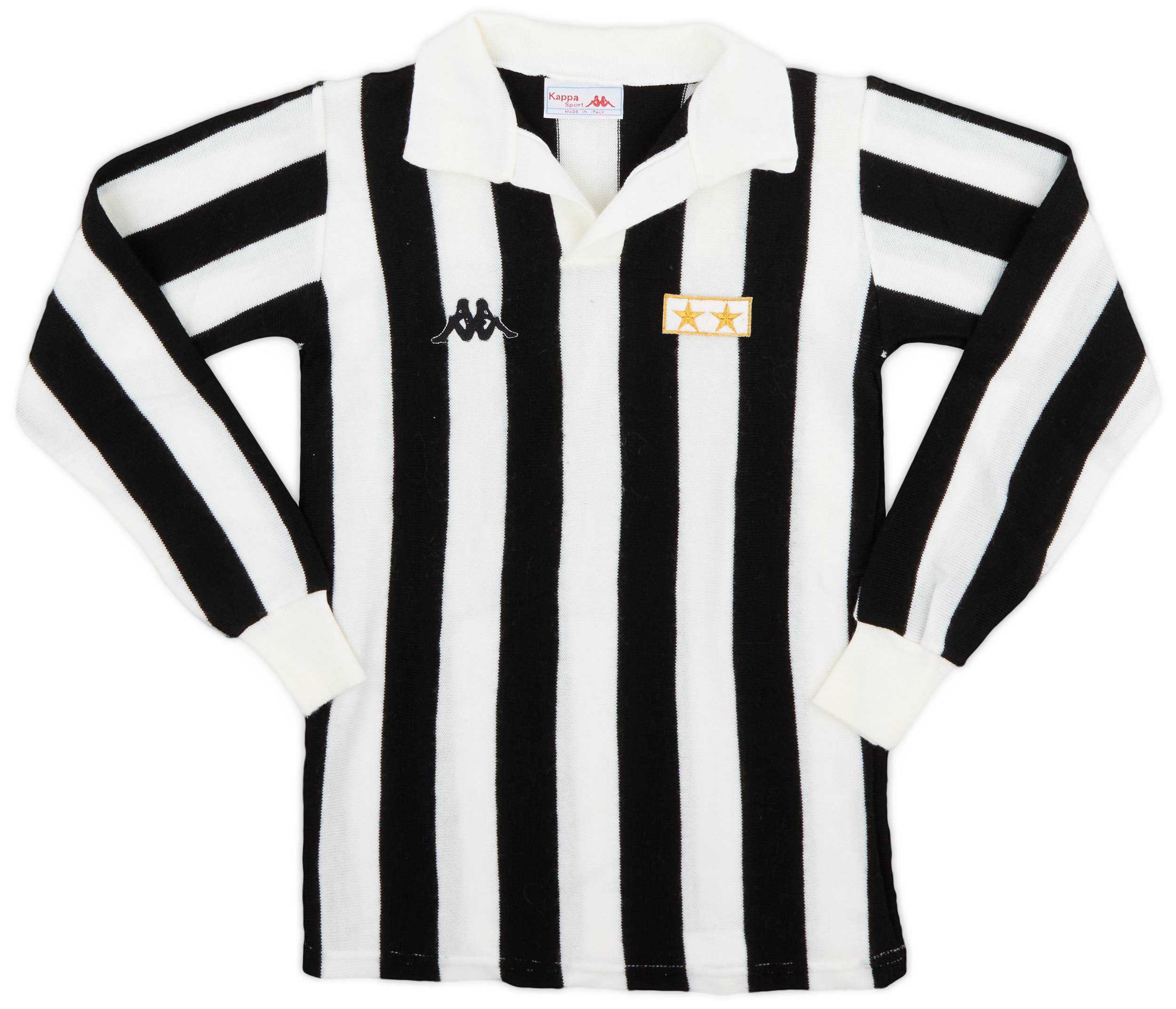 1982-83 Juventus Home L/S Shirt - 10/10 - (L.Boys)