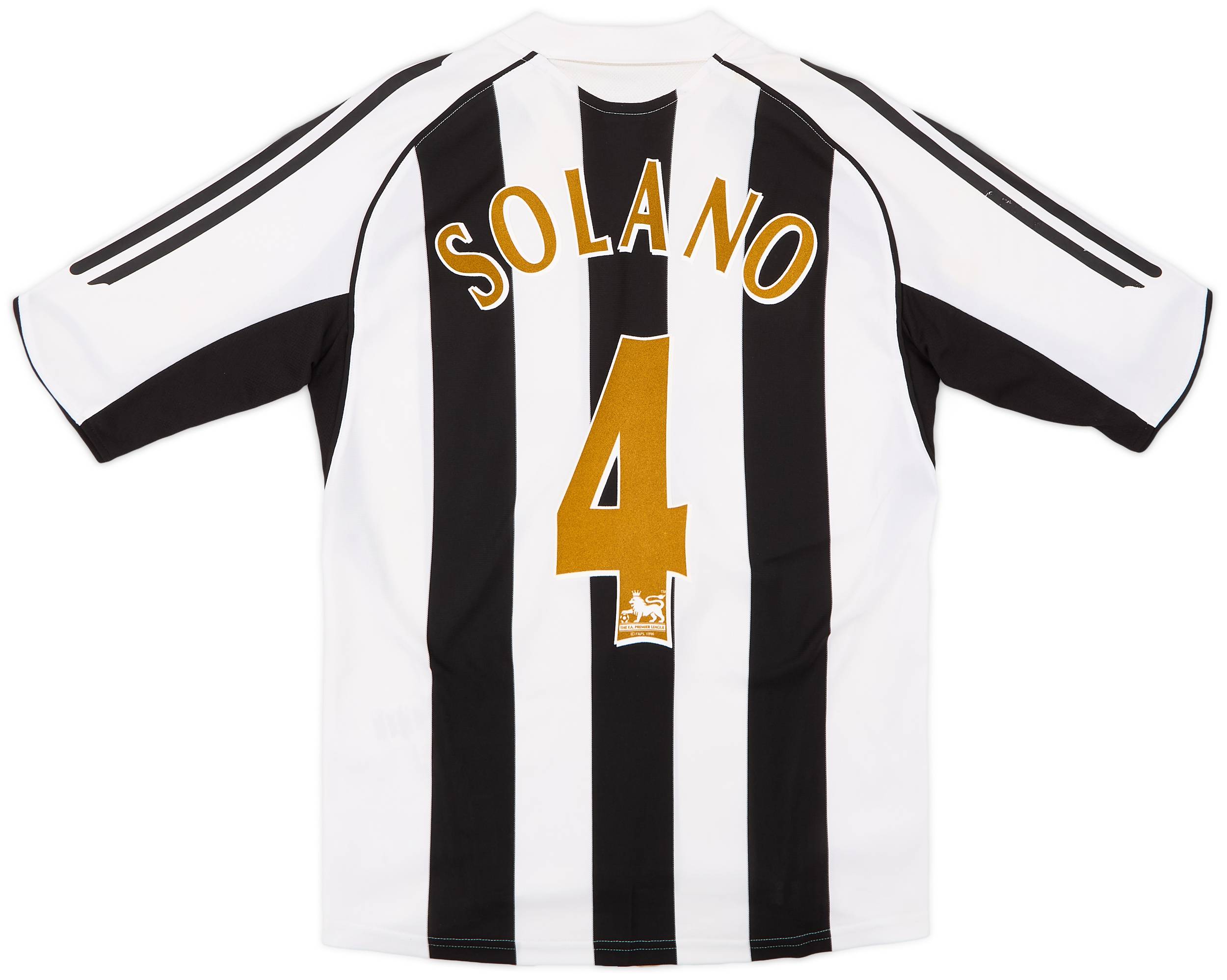 2005-07 Newcastle Home Shirt Solano #4 - 7/10 - (S)