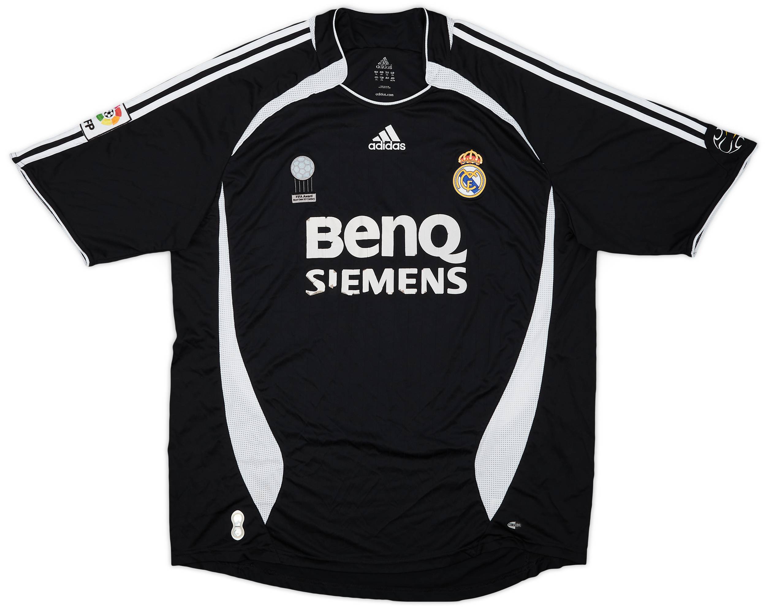 2006 07 Real Madrid Away Shirt 5 10 XXL