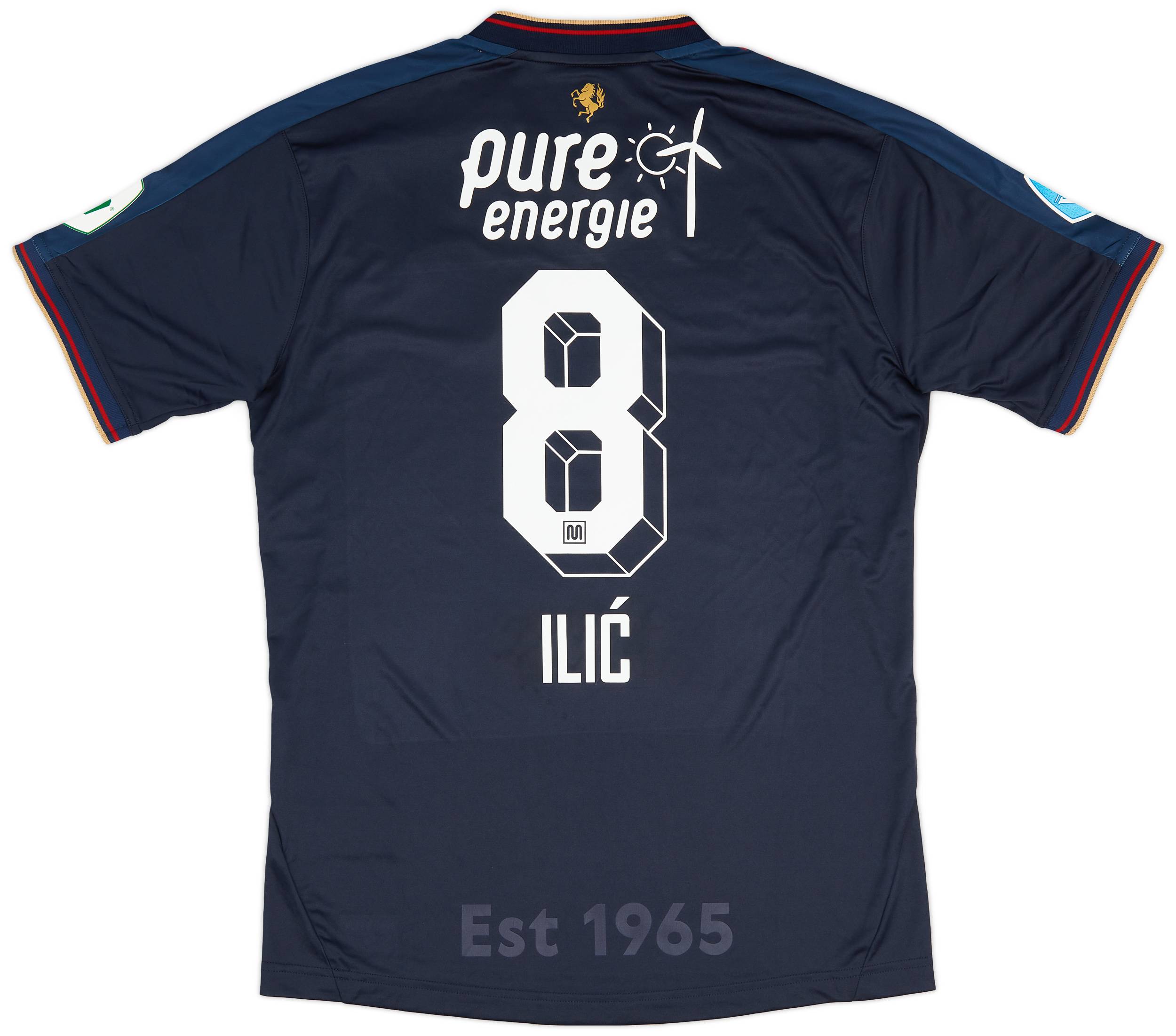 2020-21 FC Twente Match Issue Away Shirt Ilic #8